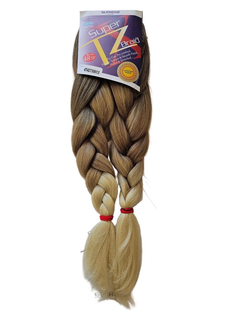 Supreme Hair Super X TZ Braid - 2 Bundles (48")Color 4T427/30/613