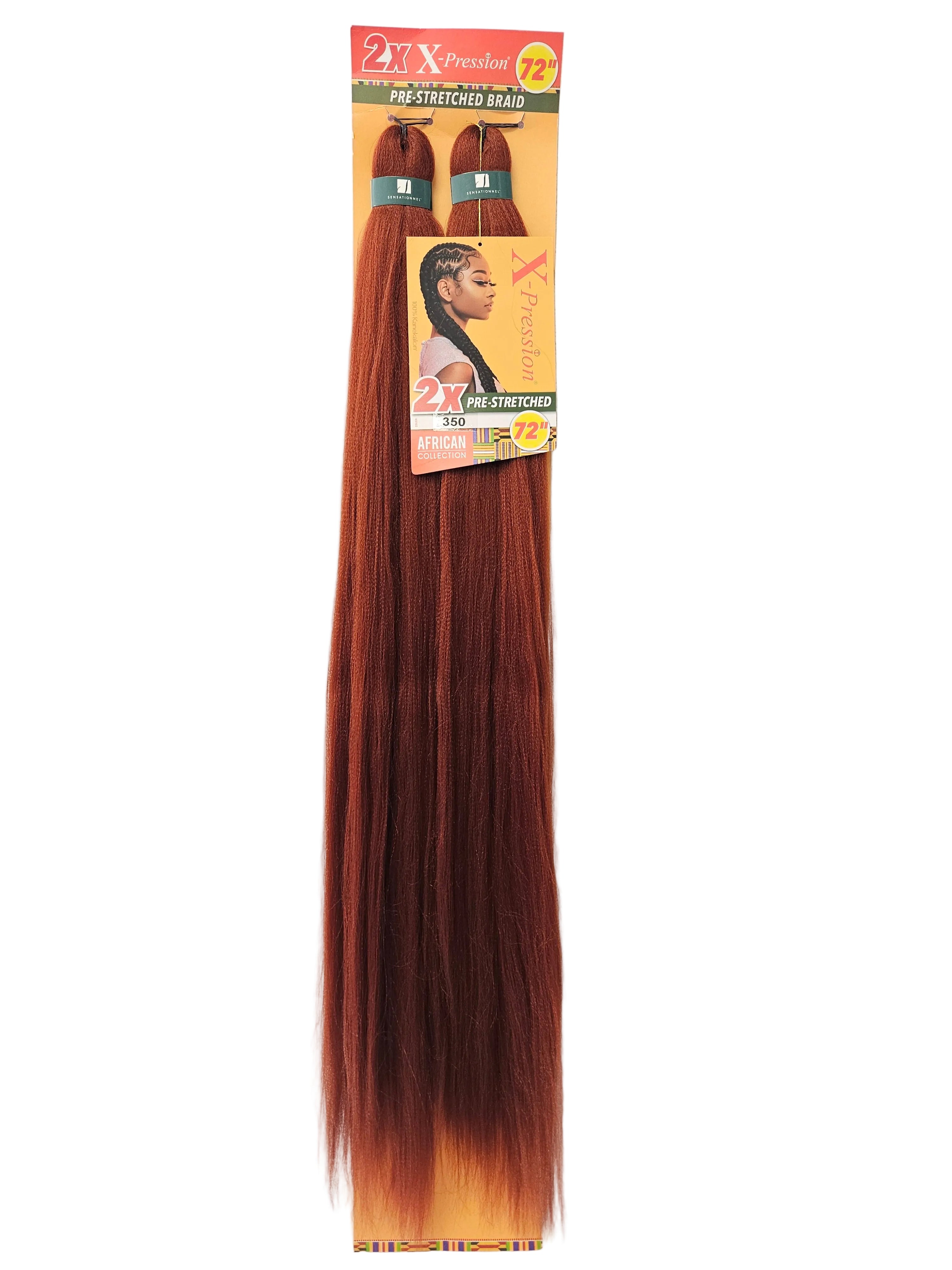 Outre X-Pression Pre-Stretched Ultra Braid - 2X 72"