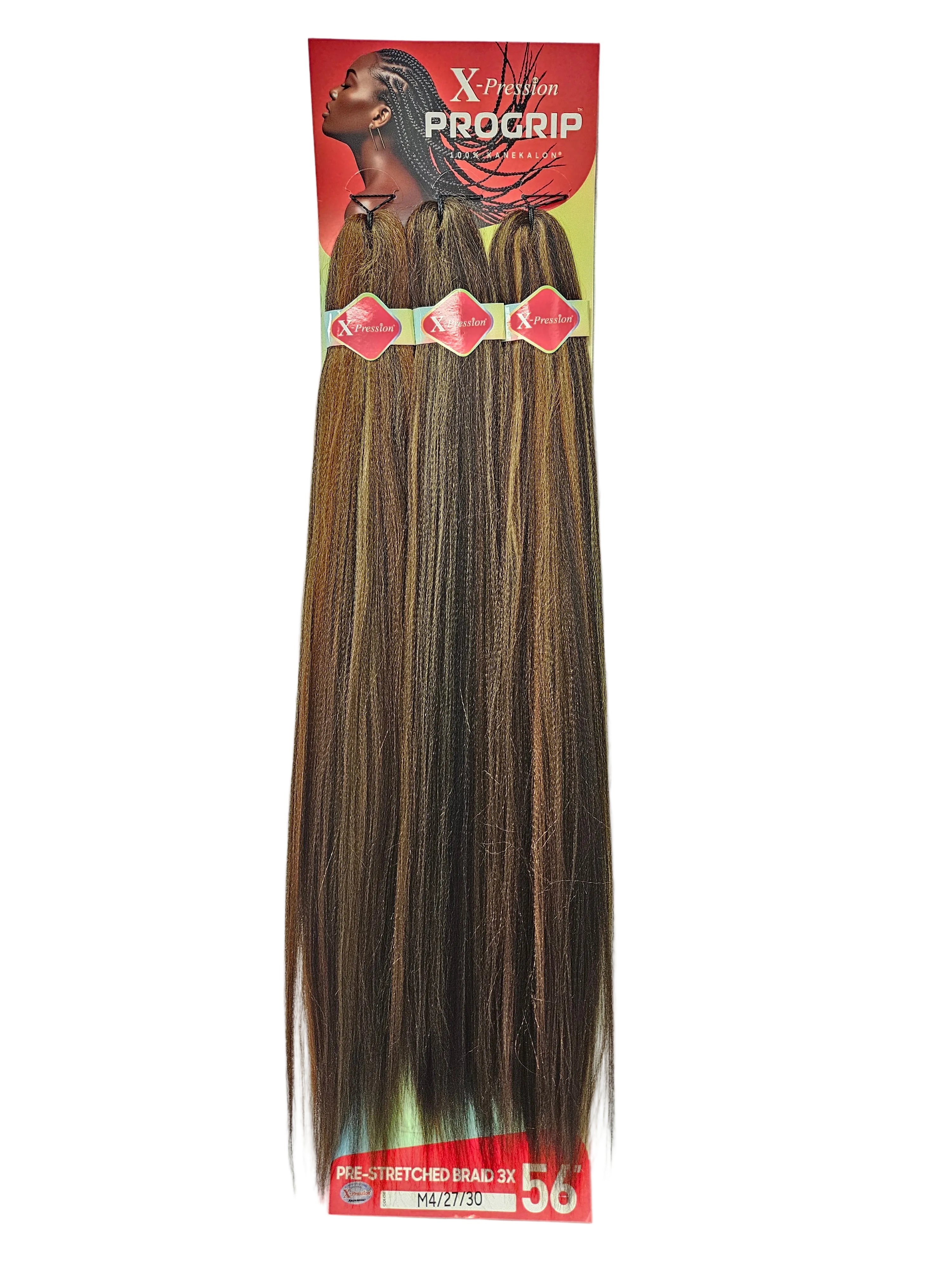 Outre Braid: X-Pression ProGrip 100% Kanekalon Premium Process 56''