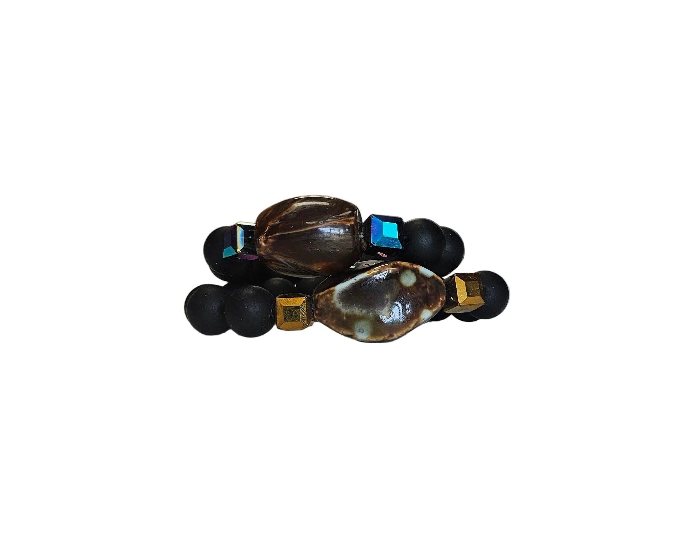 Handmade African beads[Two piece]