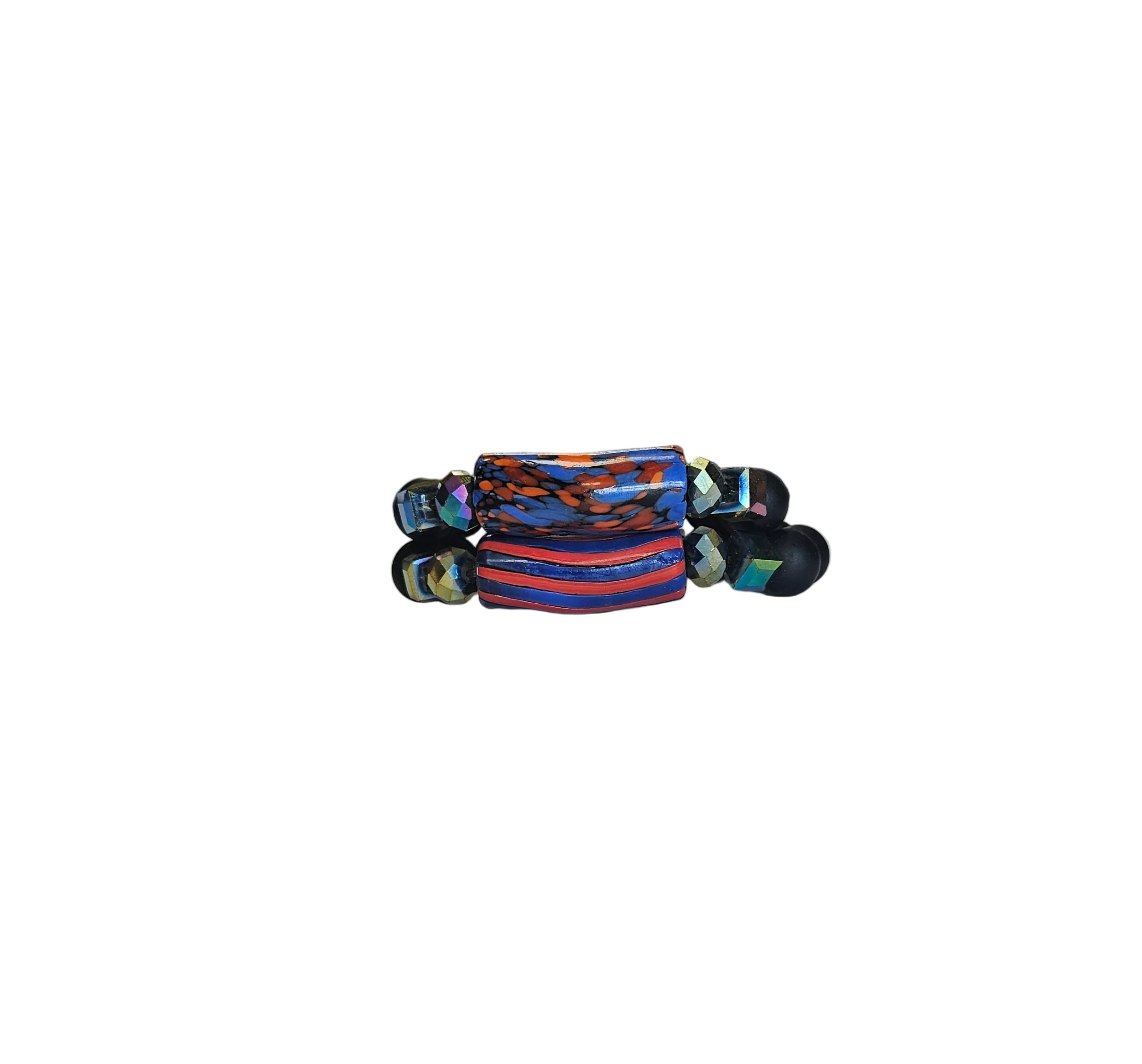 Handmade African beads[Two piece]