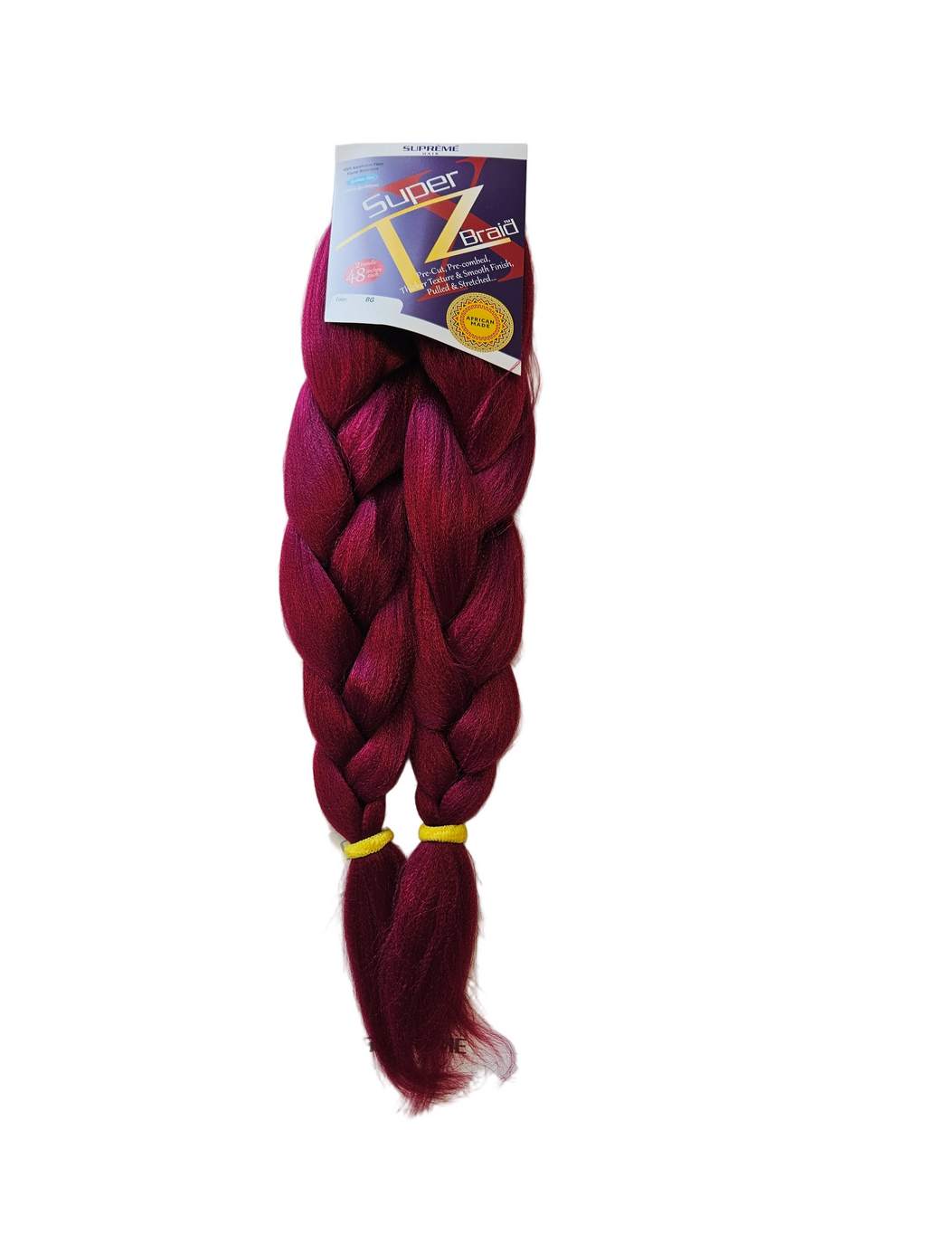 Supreme Hair Super X TZ Braid - 2 Bundles (48")Color BG