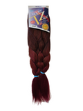 Supreme Hair Super X TZ Braid - 2 Bundles (48")Color: TCopper