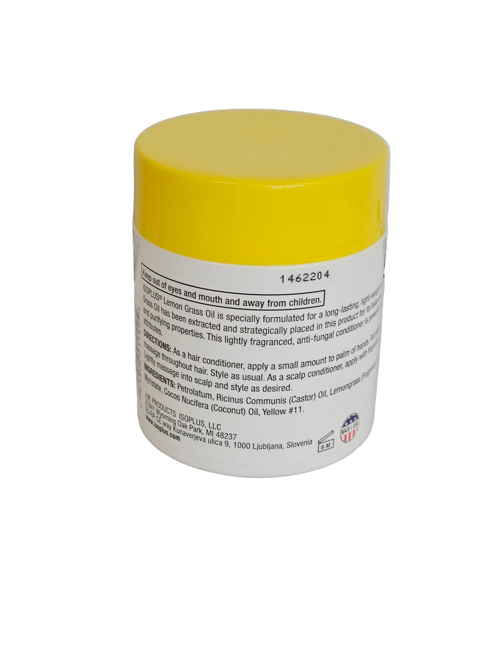 ISOPLUS LEMON GRASS OIL:Hair &Scalp Conditioner