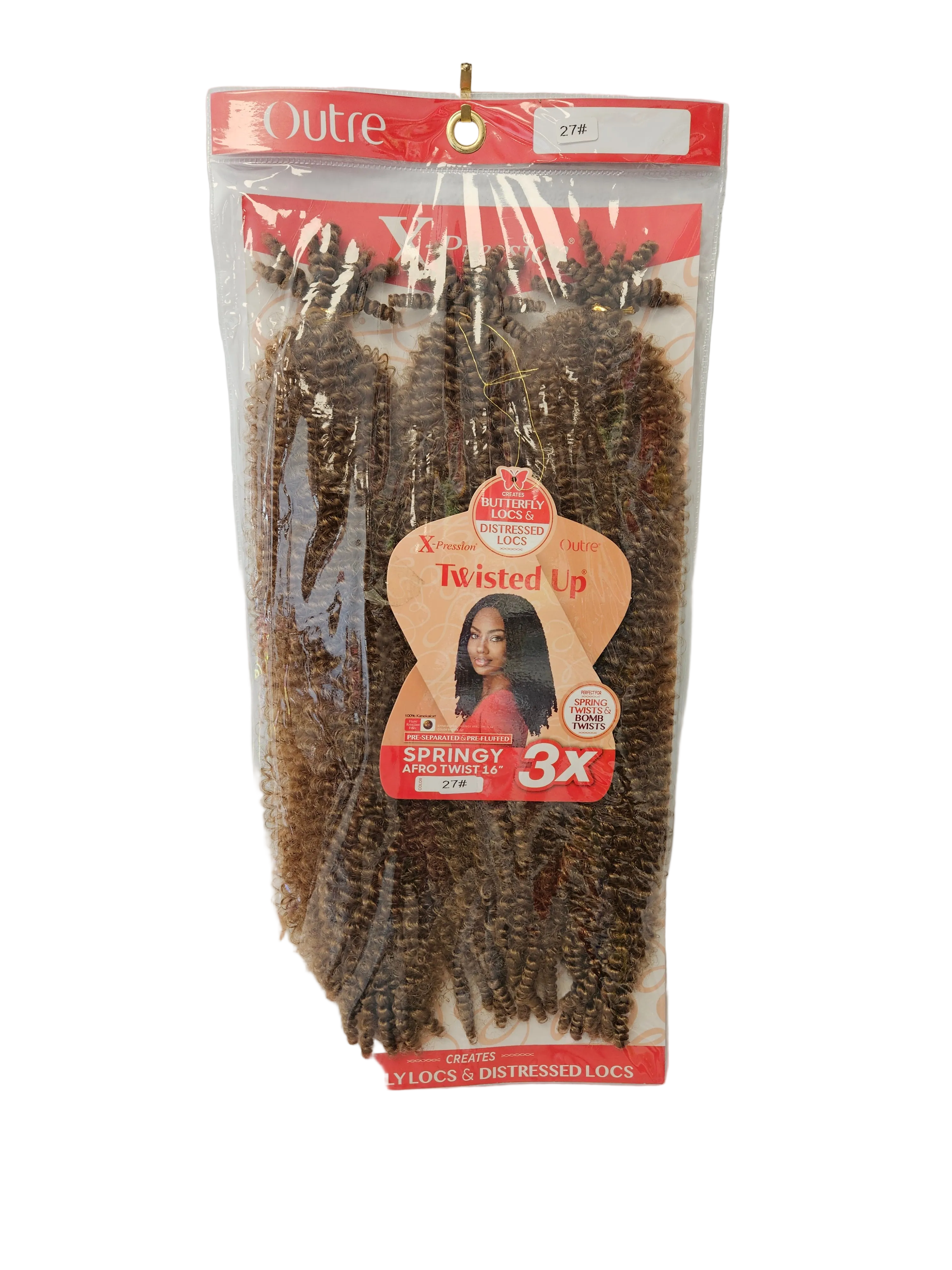Outre Butterfly Locs &Distressed Locs Twisted UP