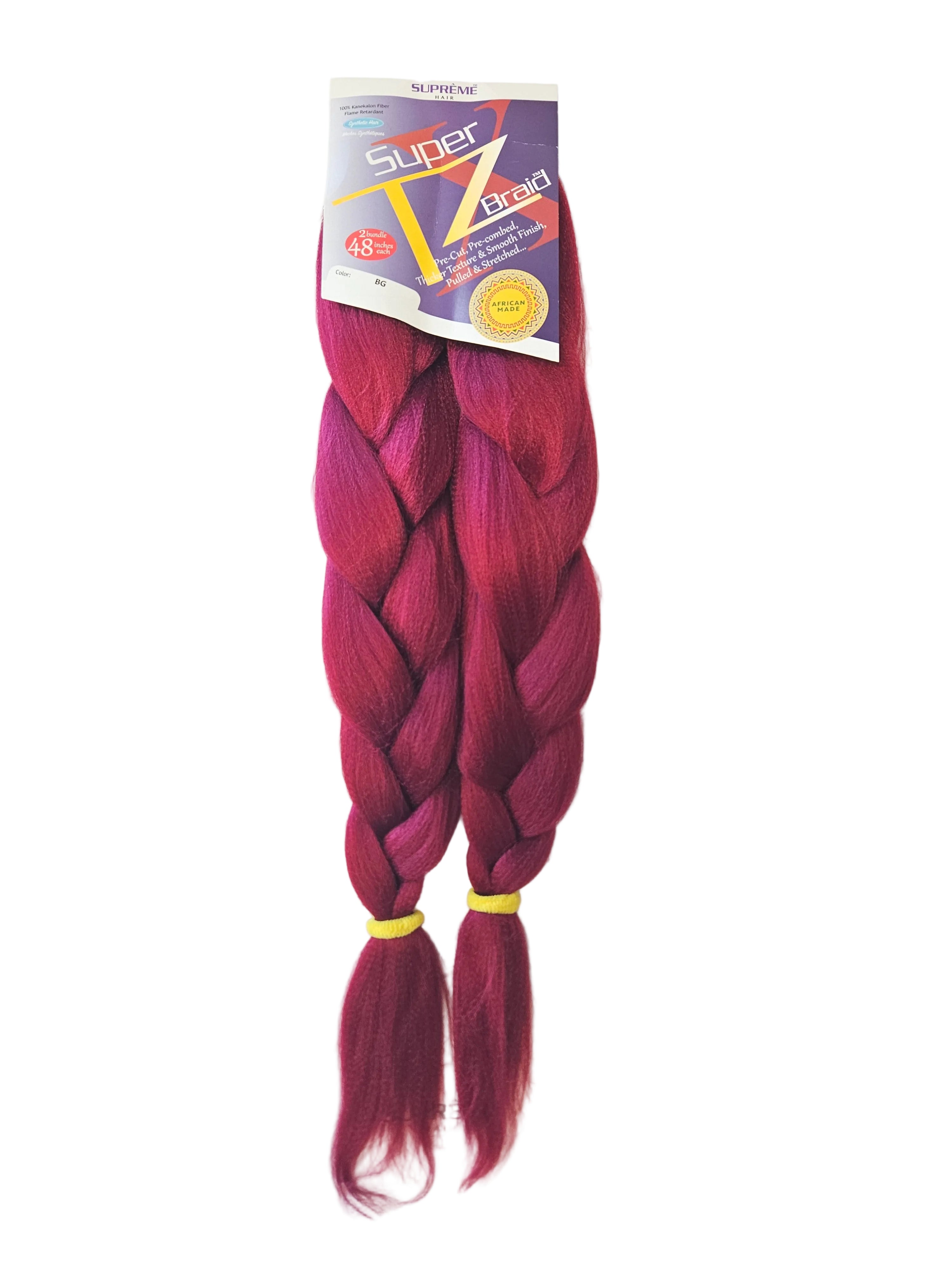 Supreme Hair Super X TZ Braid - 2 Bundles (48")