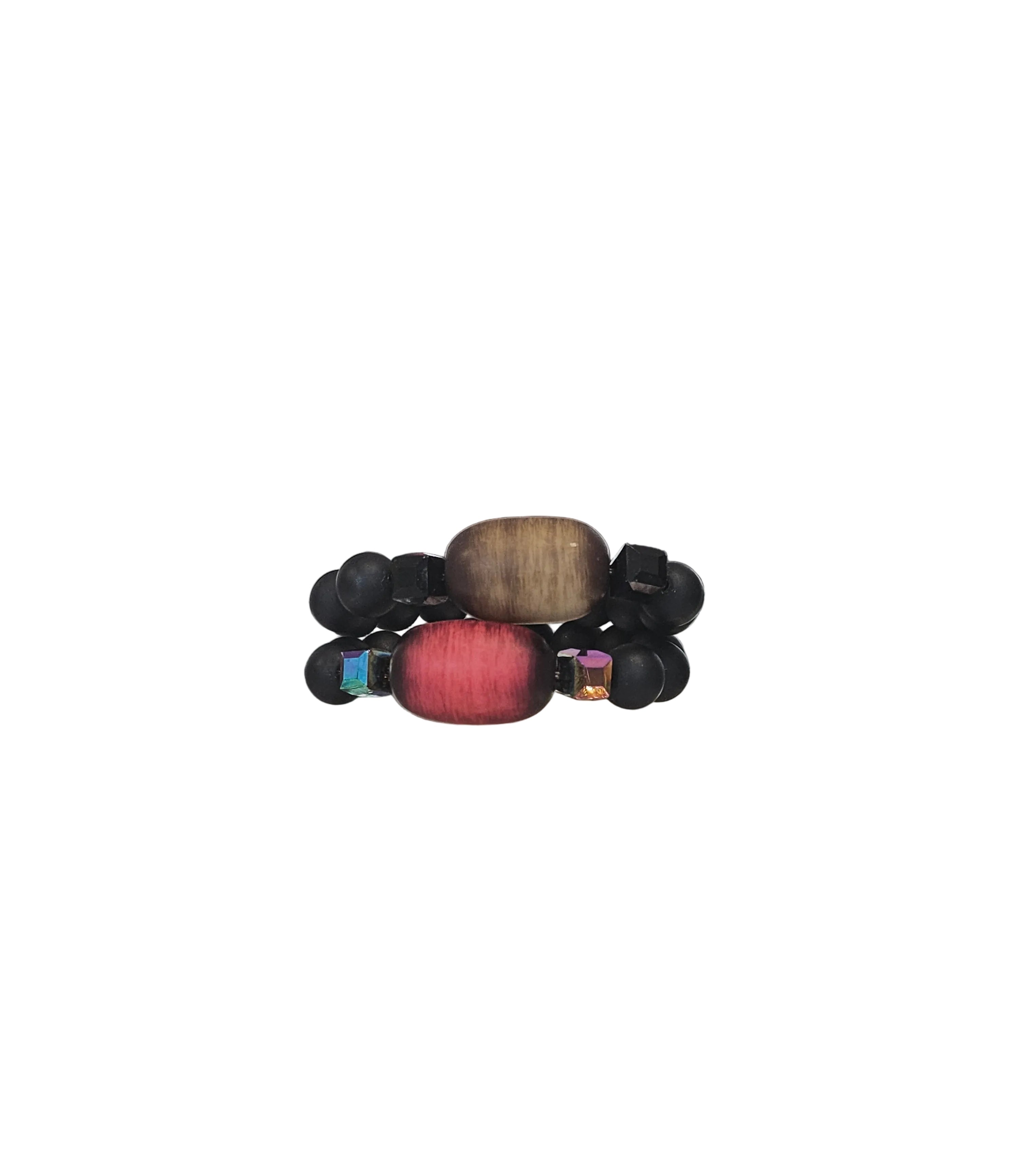 Handmade African beads[Two piece]