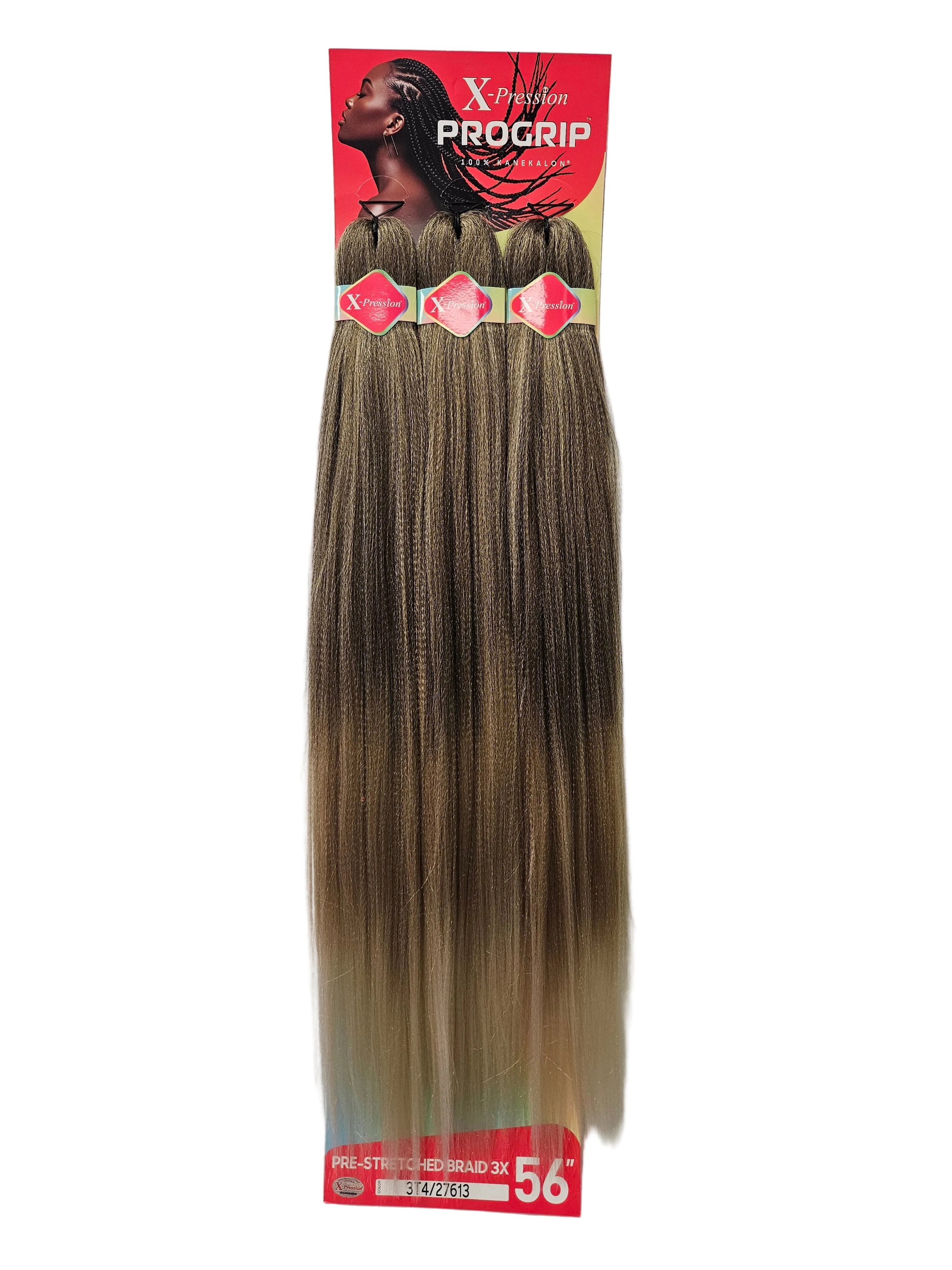 Outre Braid: X-Pression ProGrip 100% Kanekalon Premium Process 56''