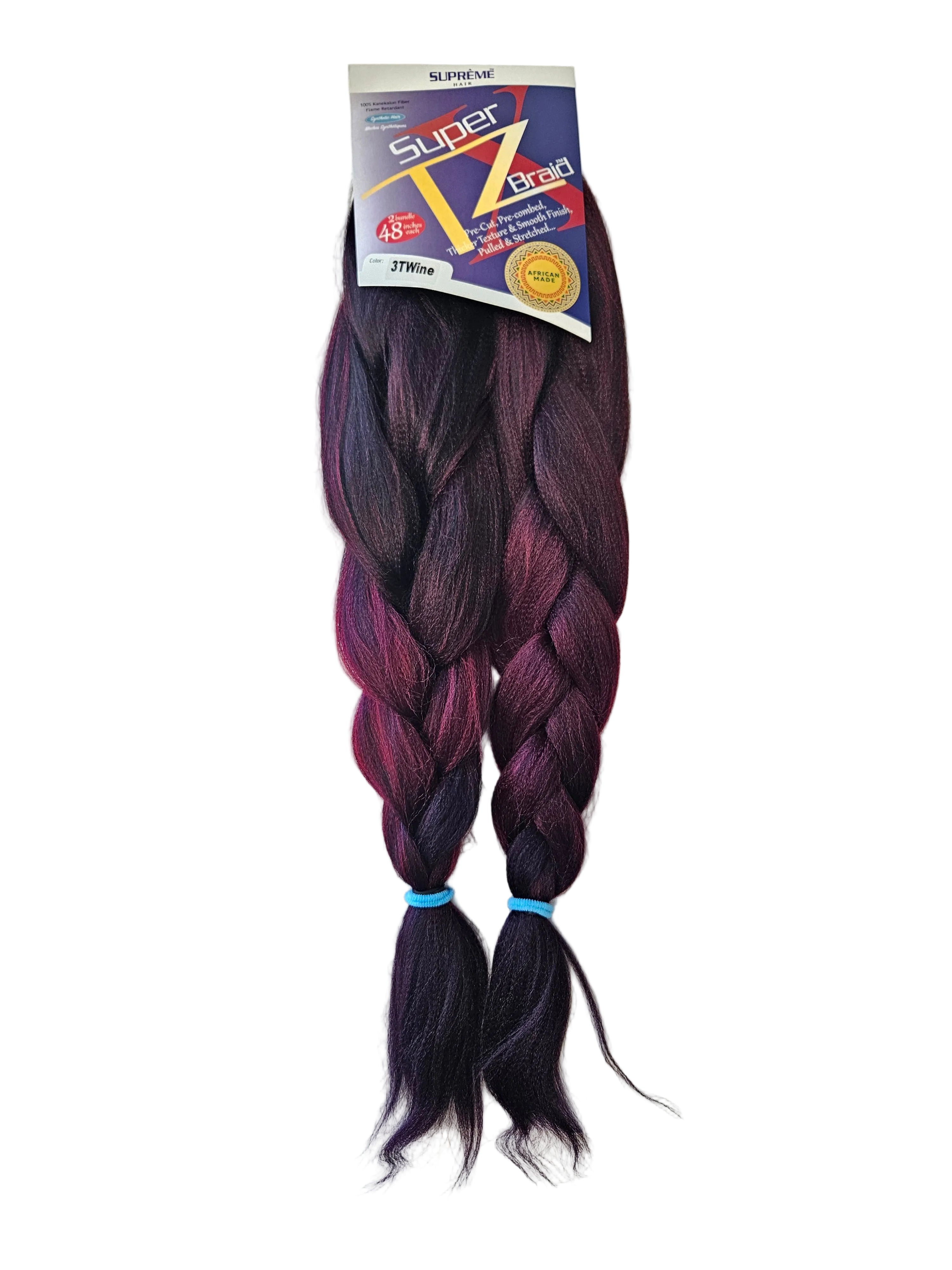 Supreme Hair Super X TZ Braid - 2 Bundles (48")