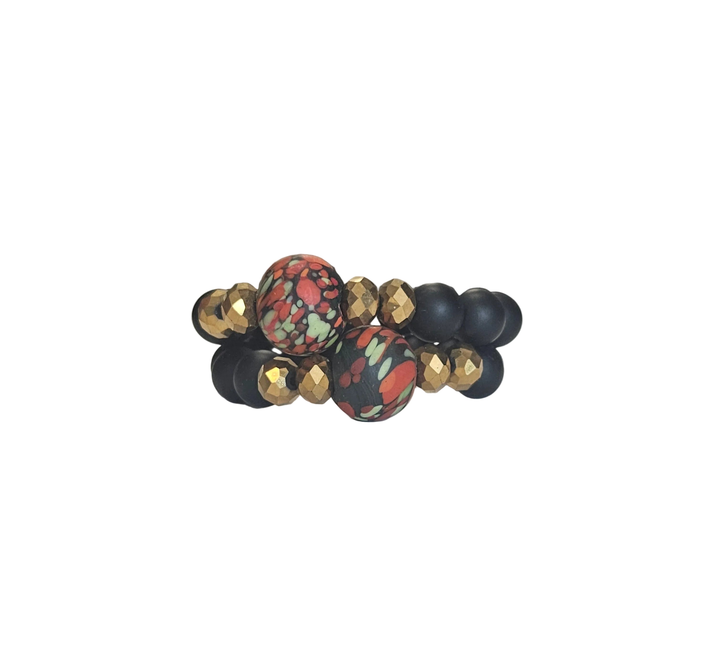 Handmade African beads[Two piece]