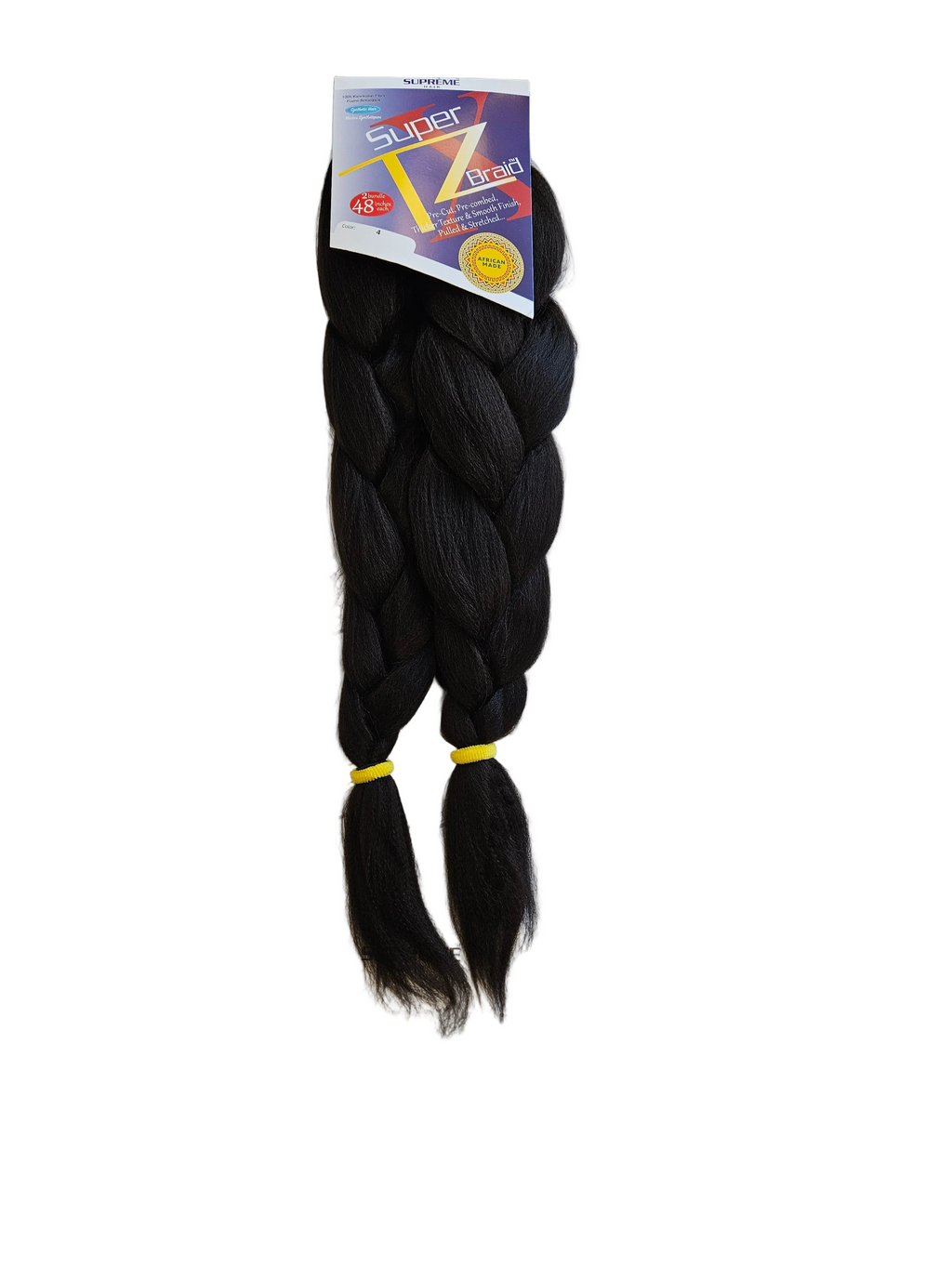 Supreme Hair Super X TZ Braid - 2 Bundles (48")4#