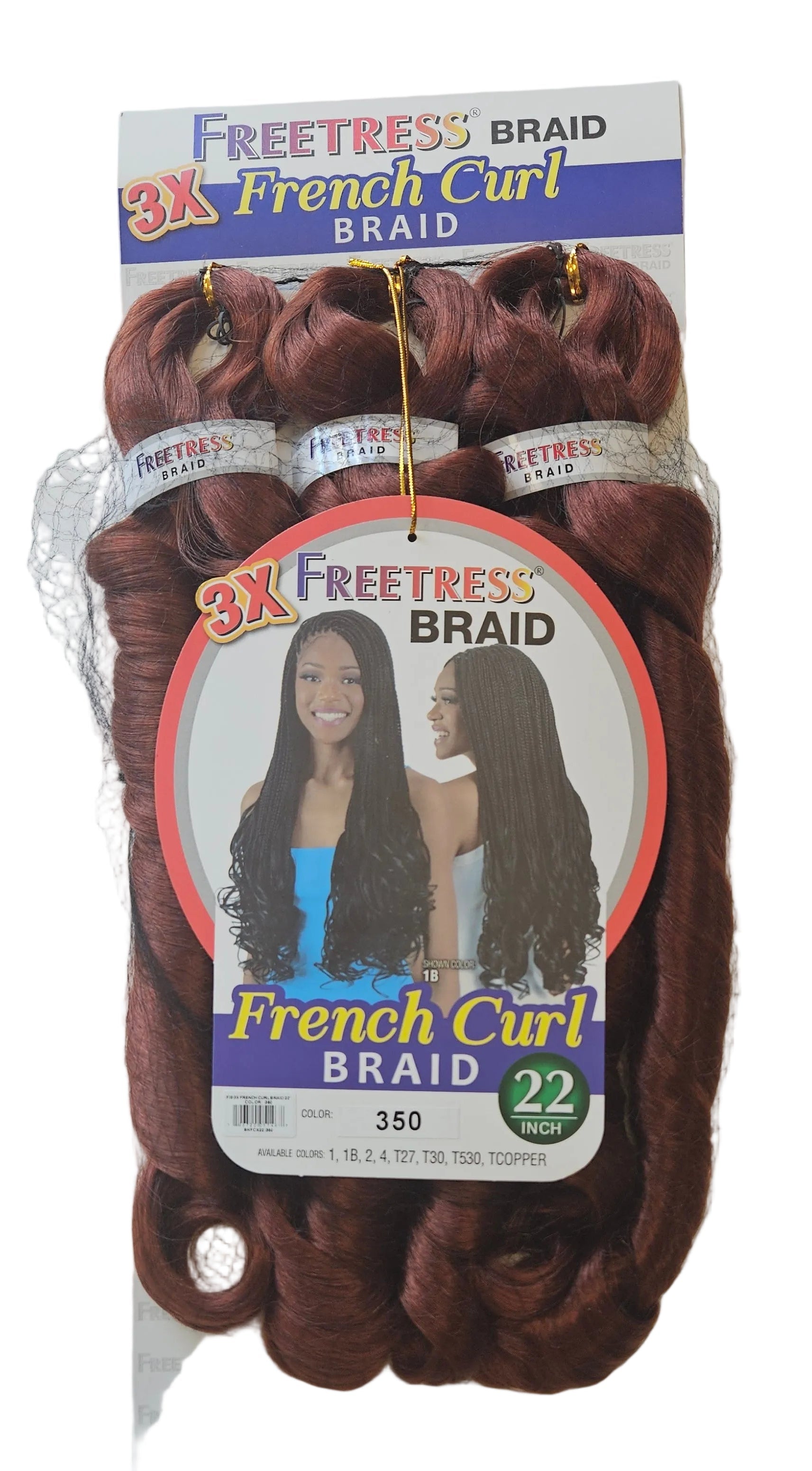 SHAKE-N-GO Freetress Braid 3X French Curl