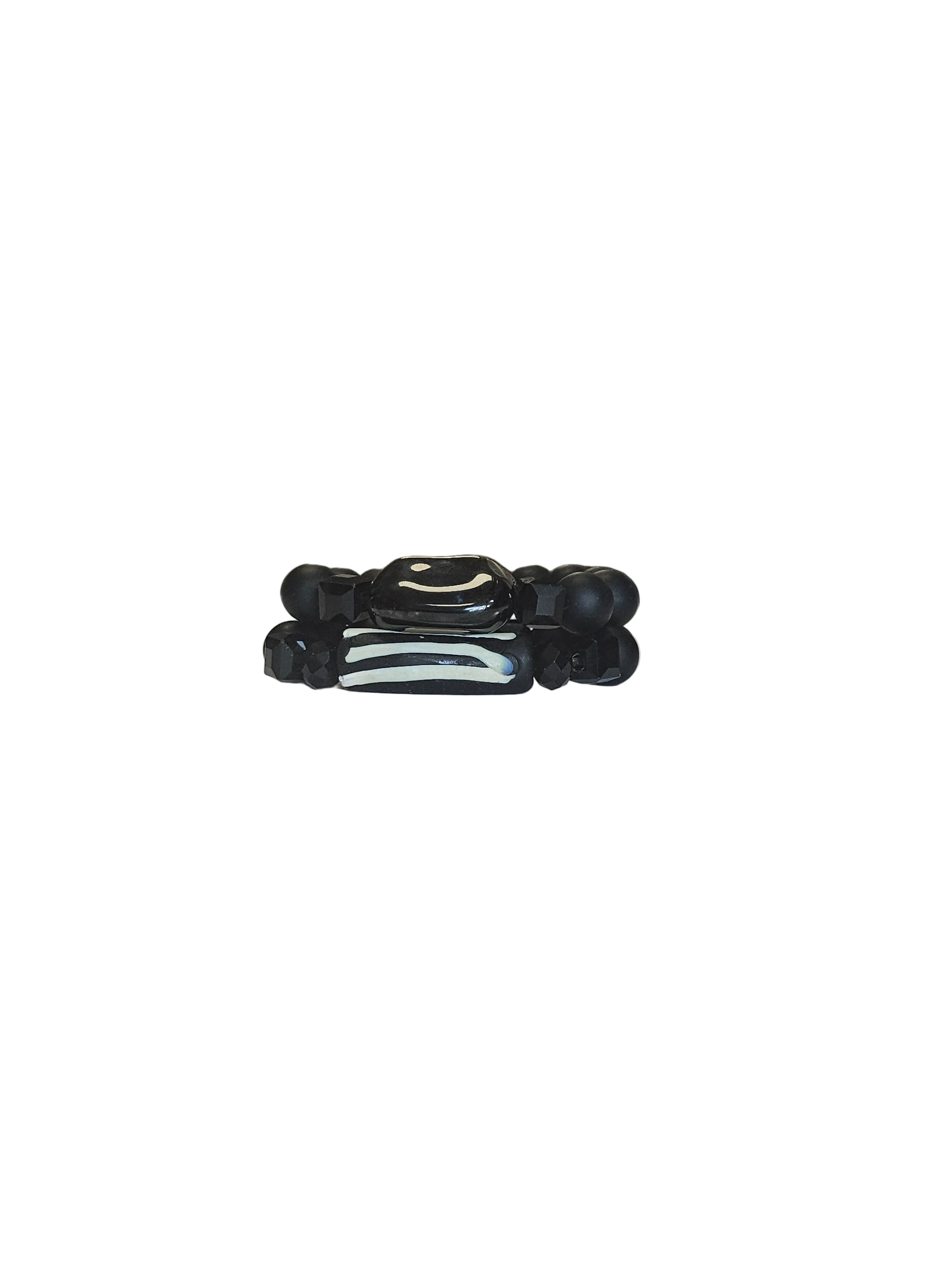 Handmade African beads[Two piece]