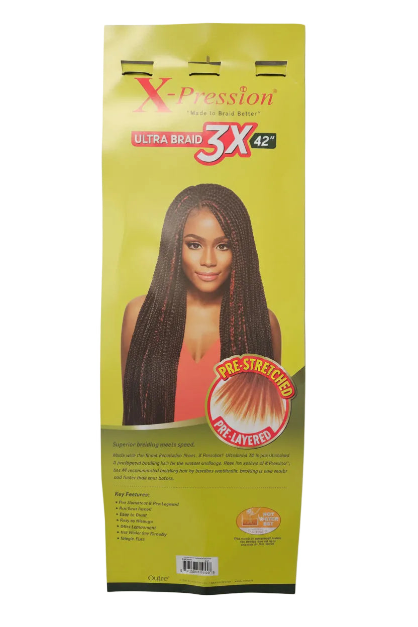 Outre Braid: X-Pression Premium Ultra Braid 3X 42''