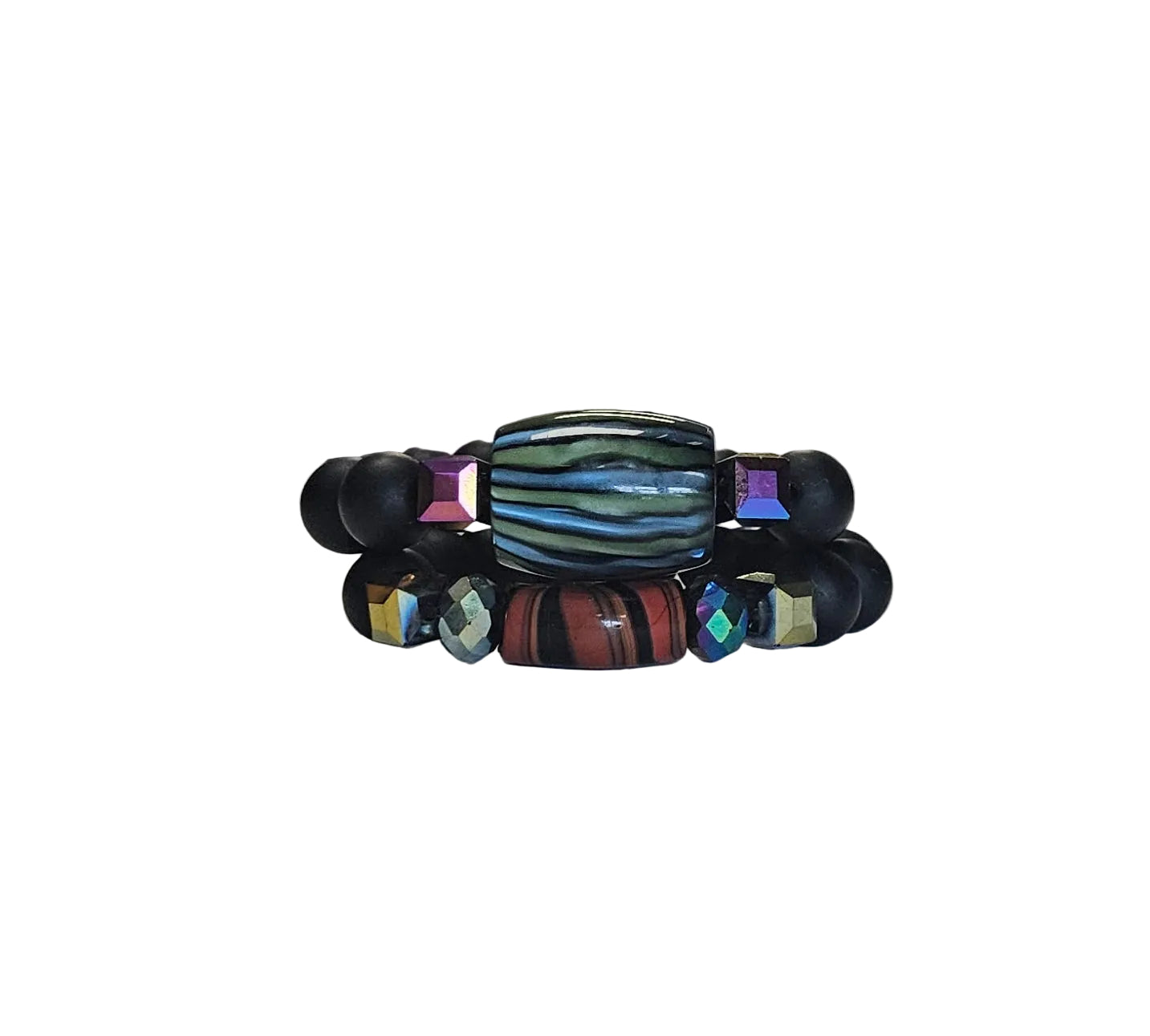 Handmade African beads[Two piece]