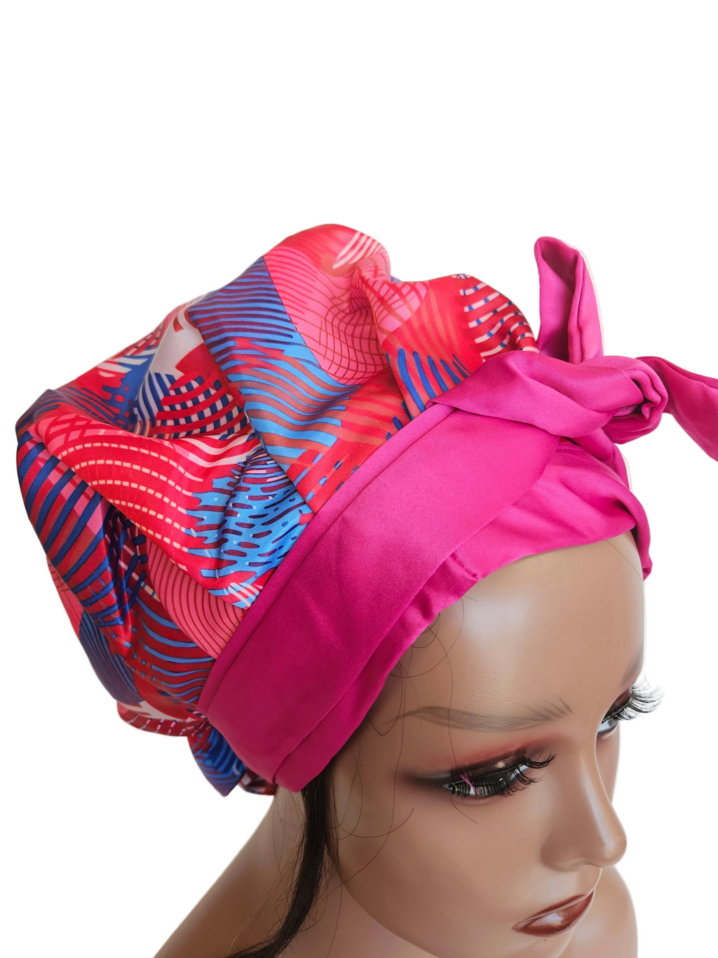 Premium Double-Layer Satin Hair Bonnet for Sleeping Large Size.