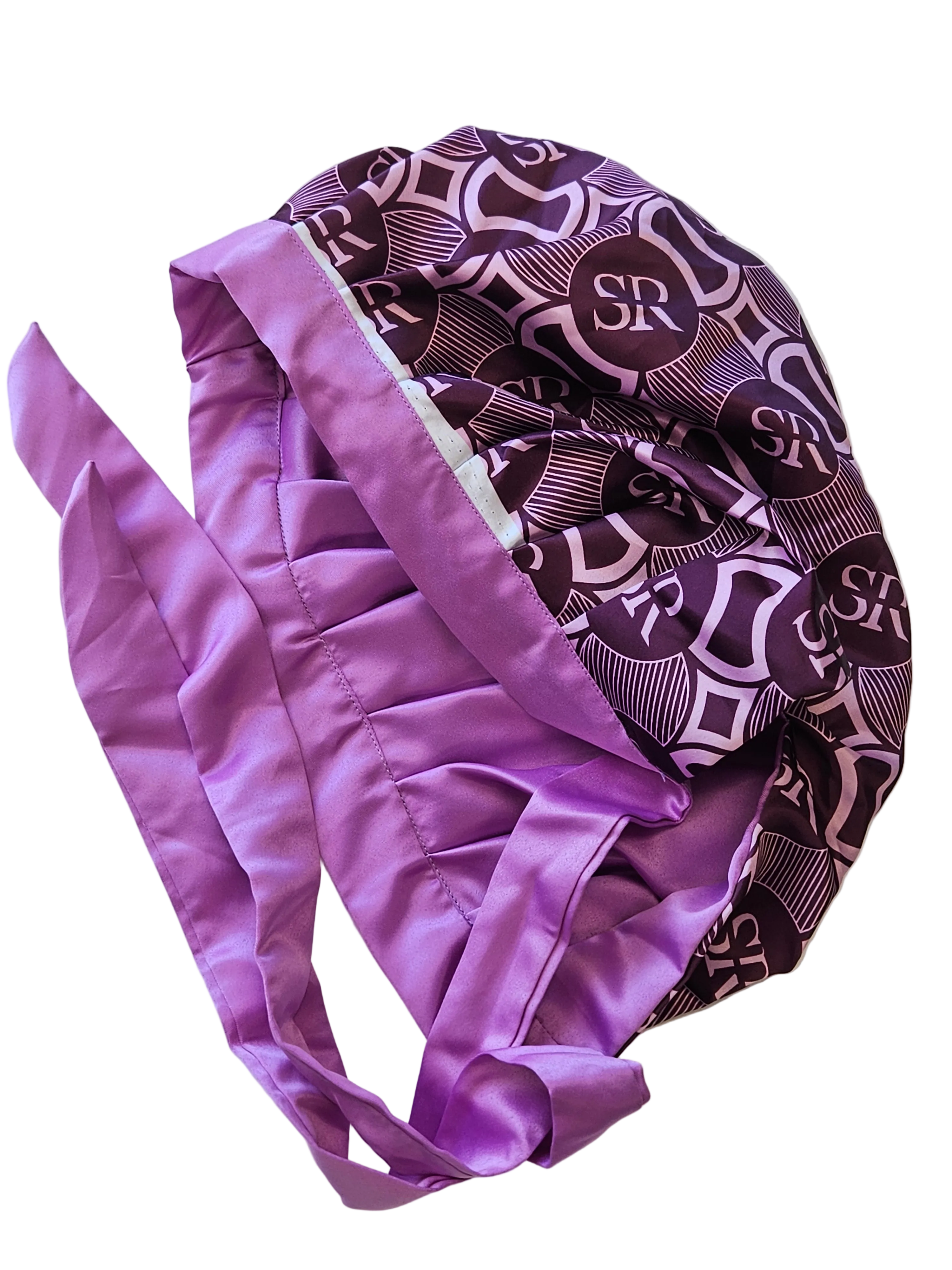 Premium Double-Layer Satin Hair Bonnet for Sleeping Large Size.