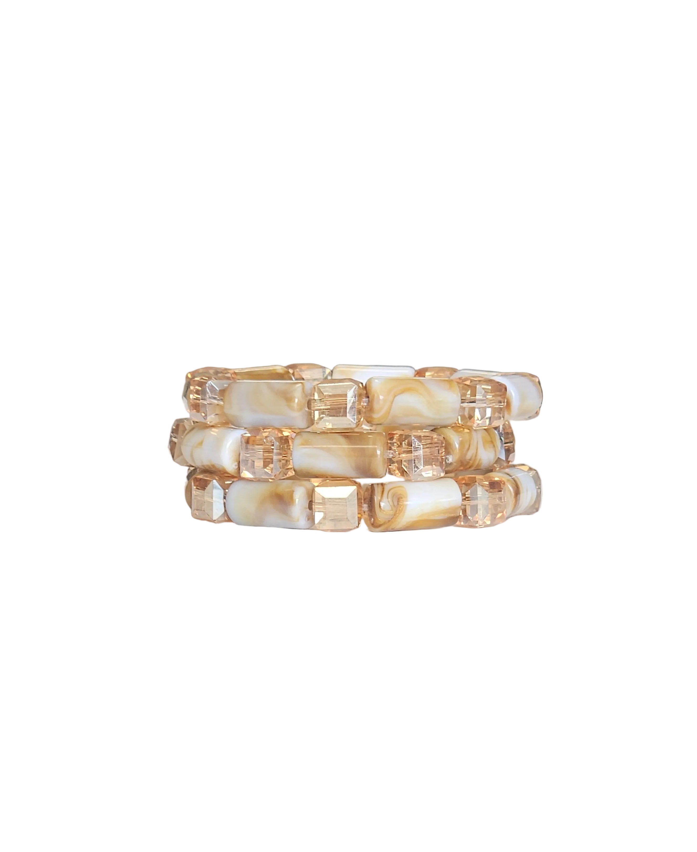 Handmade African beads[Two piece]