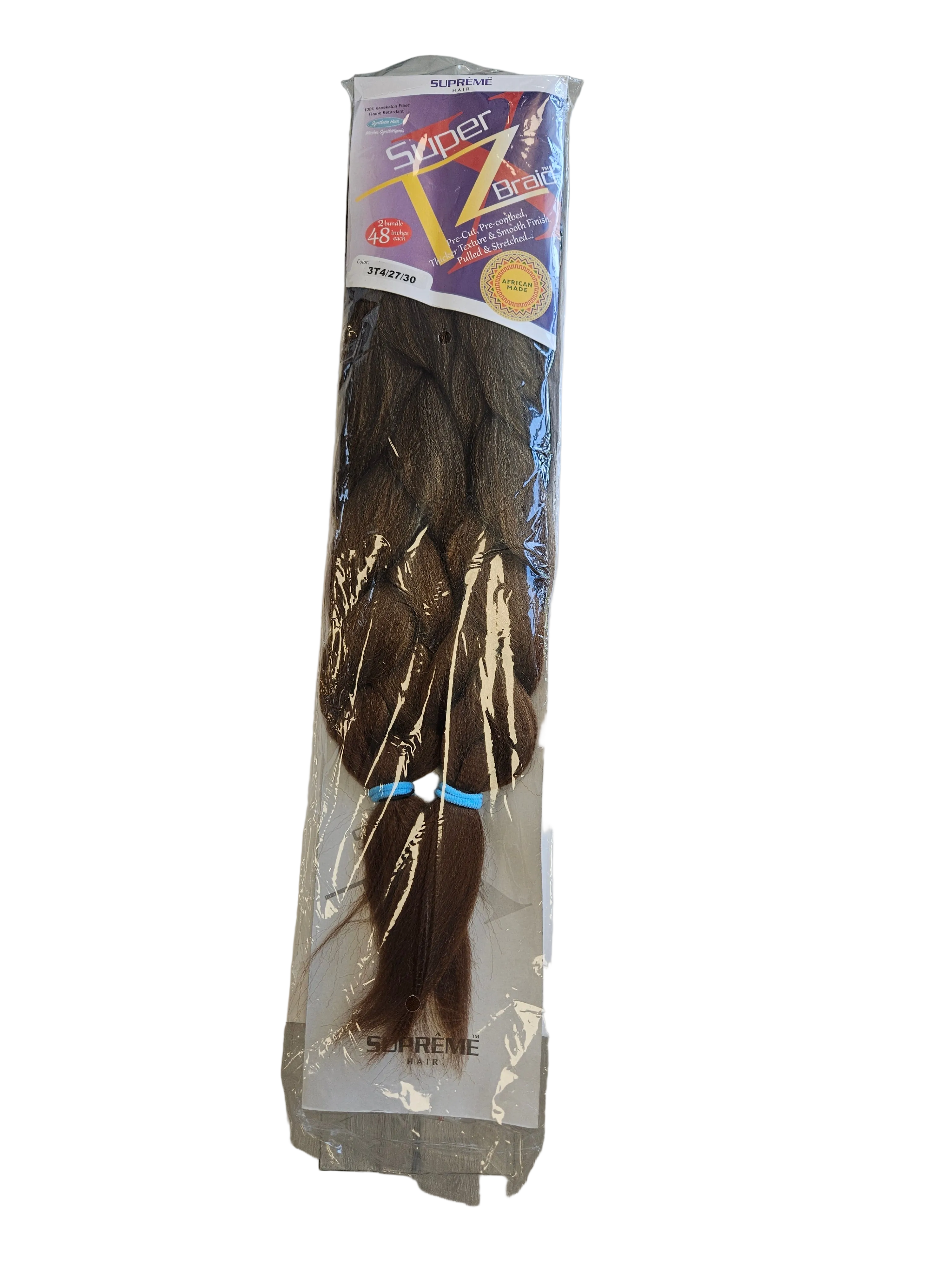 Supreme Hair Super X TZ Braid - 2 Bundles (48")3T4/27/30
