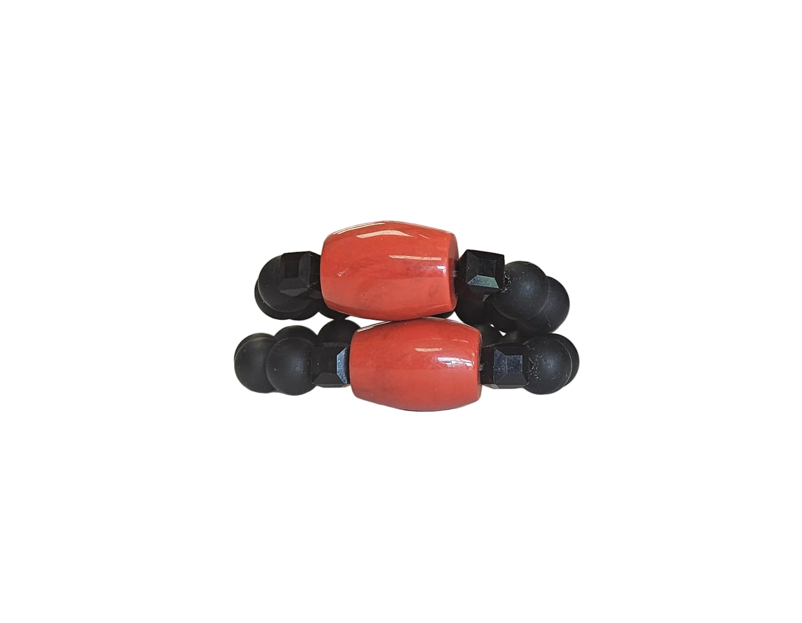 Handmade African beads[Two piece]