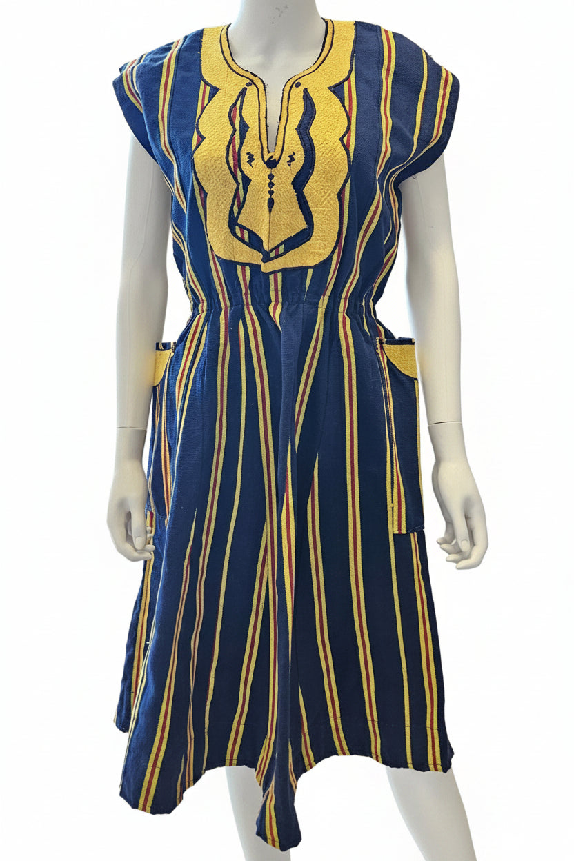 Ghana Fugu, Batakari women's dress Size (8) Medium