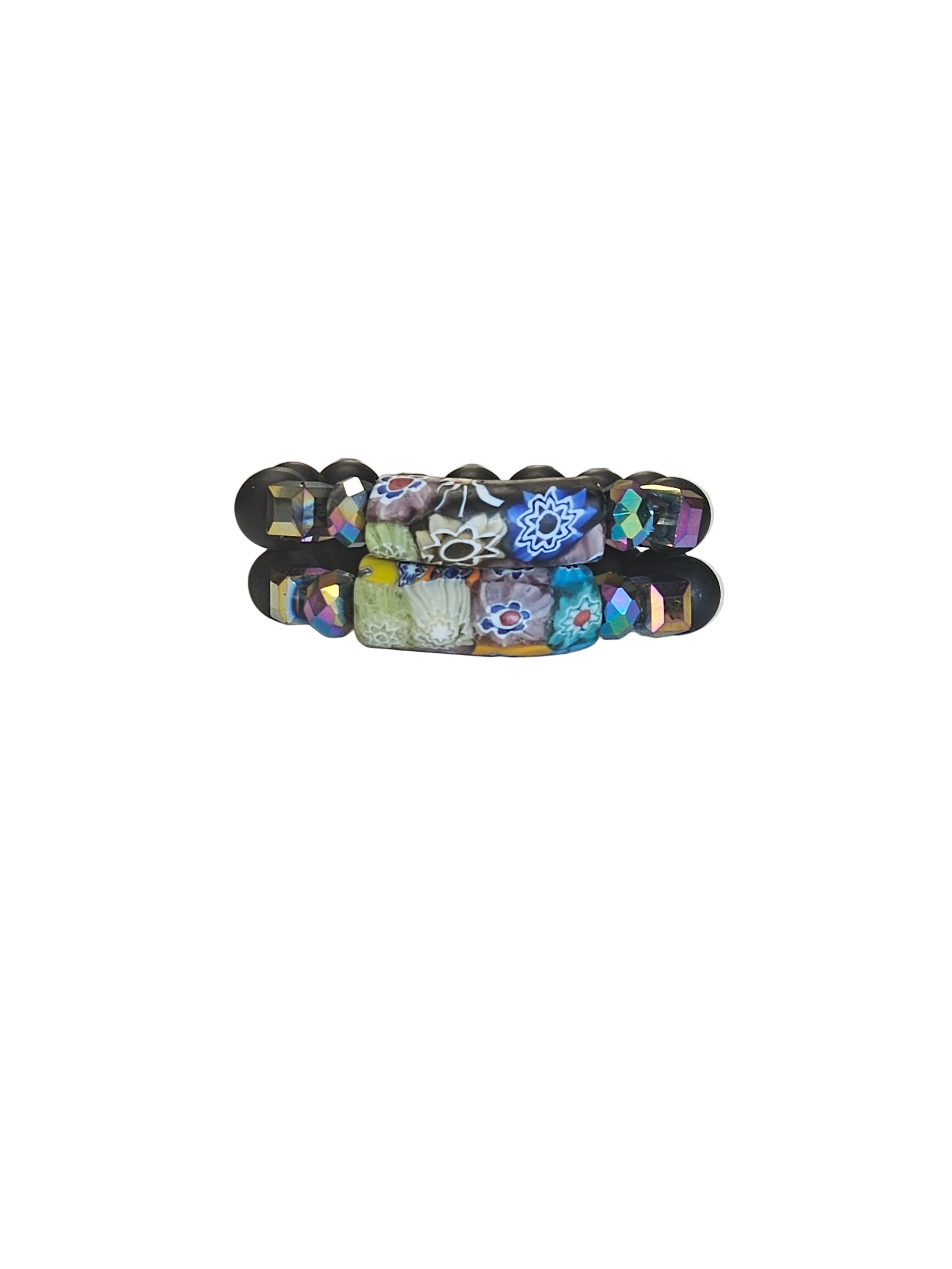 Handmade African beads[Two piece]