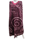 Handmade African Tie & Dye Fabric Boubou Dress From Ghana One Size Filt All Good Quality.
