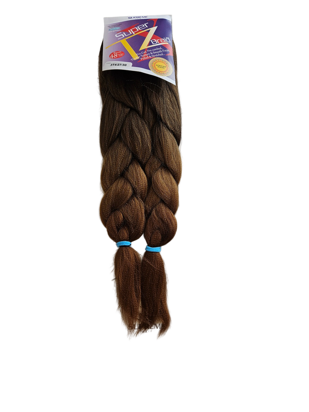 Supreme Hair Super X TZ Braid - 2 Bundles (48")3T4/27/30