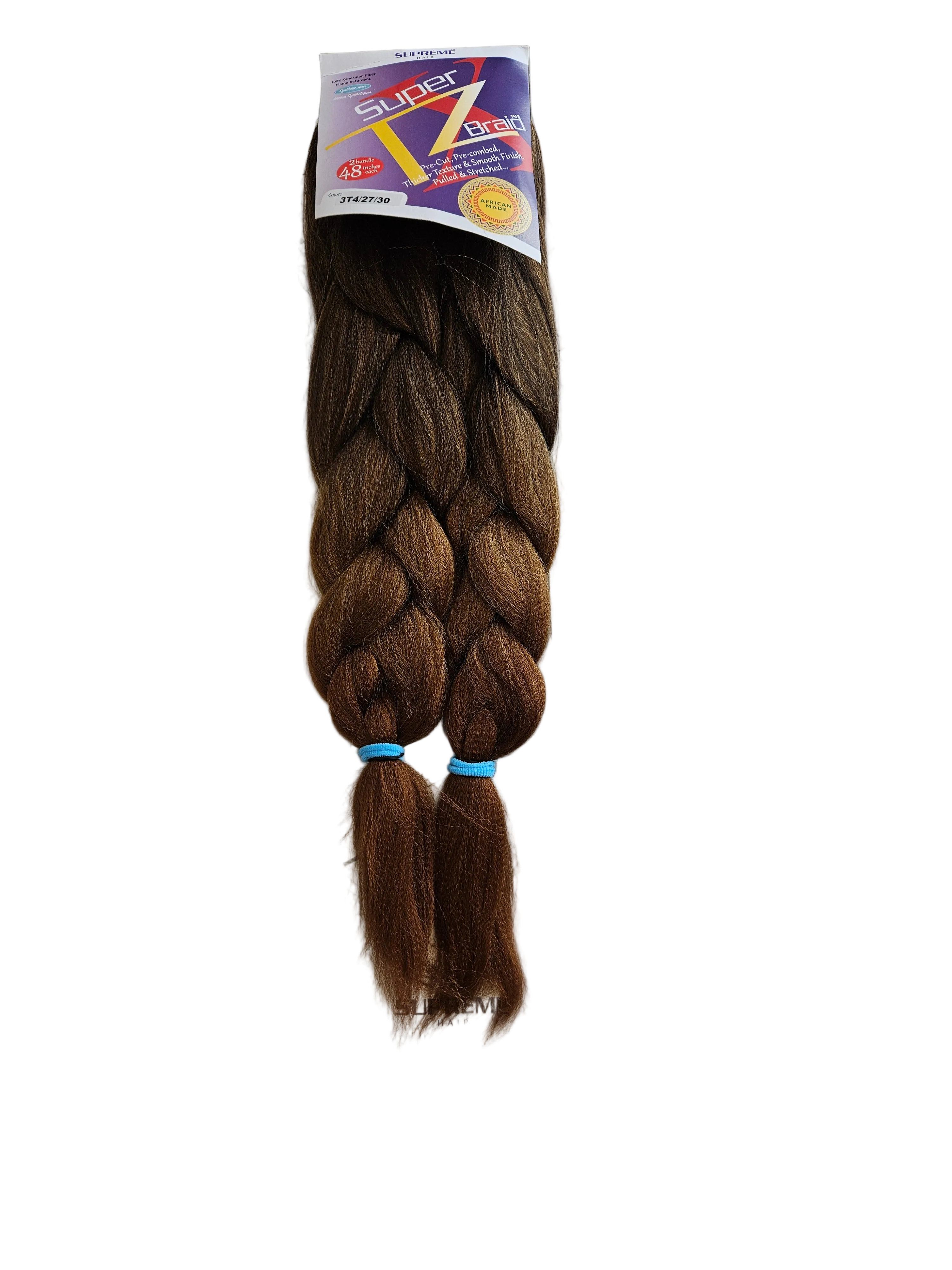 Supreme Hair Super X TZ Braid - 2 Bundles (48")3T4/27/30