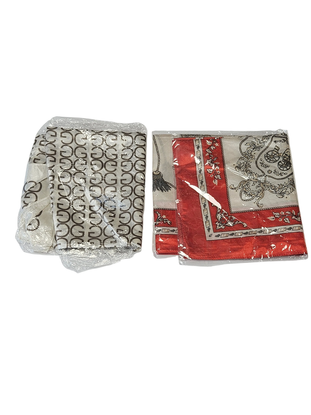 Premium Satin Hair Wrap Scarf & Edge Band 2 piece In One Pack 27.5"