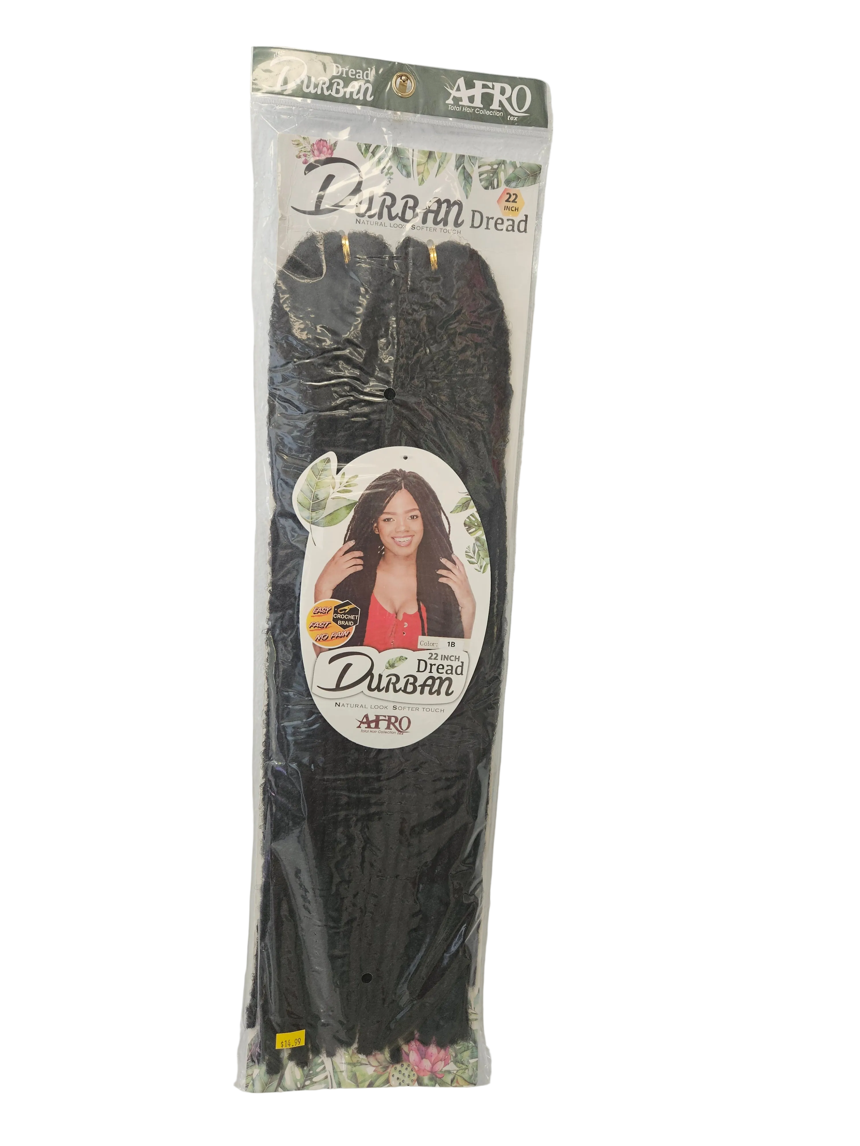 DURBAN Dread NATURAL LOOK SOFTER  TOUCH 22"