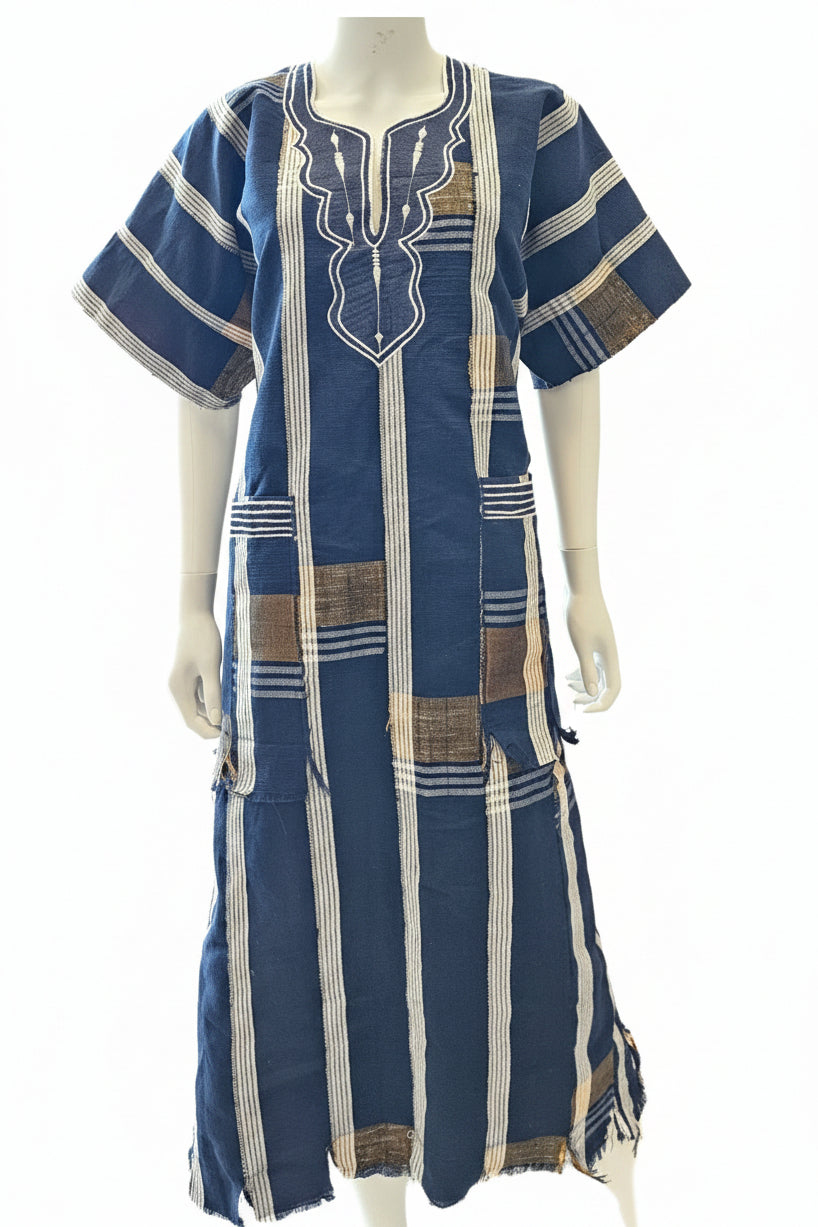 Ghana Fugu, Batakari women's dress Size (8) Medium