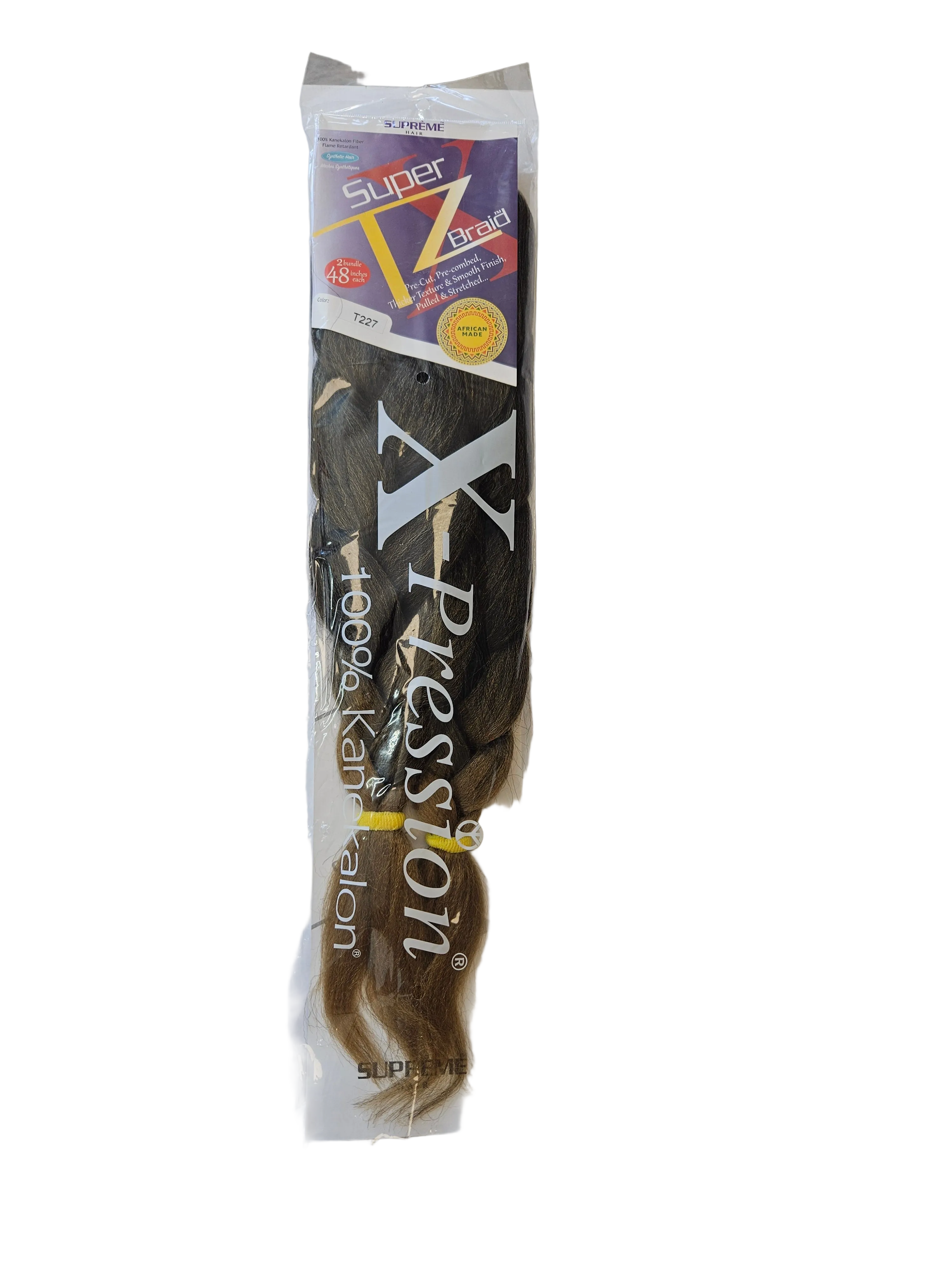 Supreme Hair Super X TZ Braid - 2 Bundles (48")Color T227