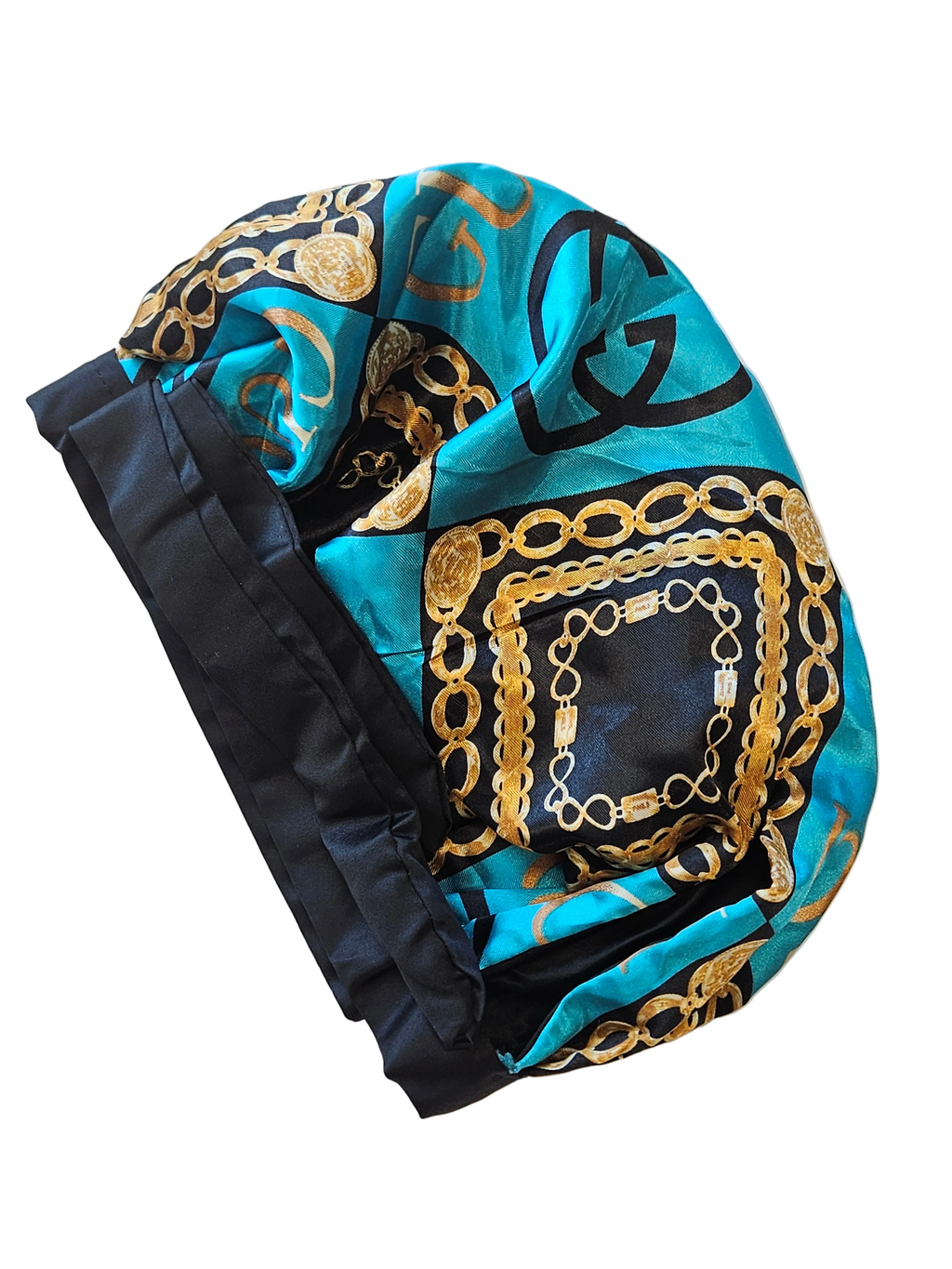Premium Double-Layer Satin Hair Bonnet for Sleeping Large Size.