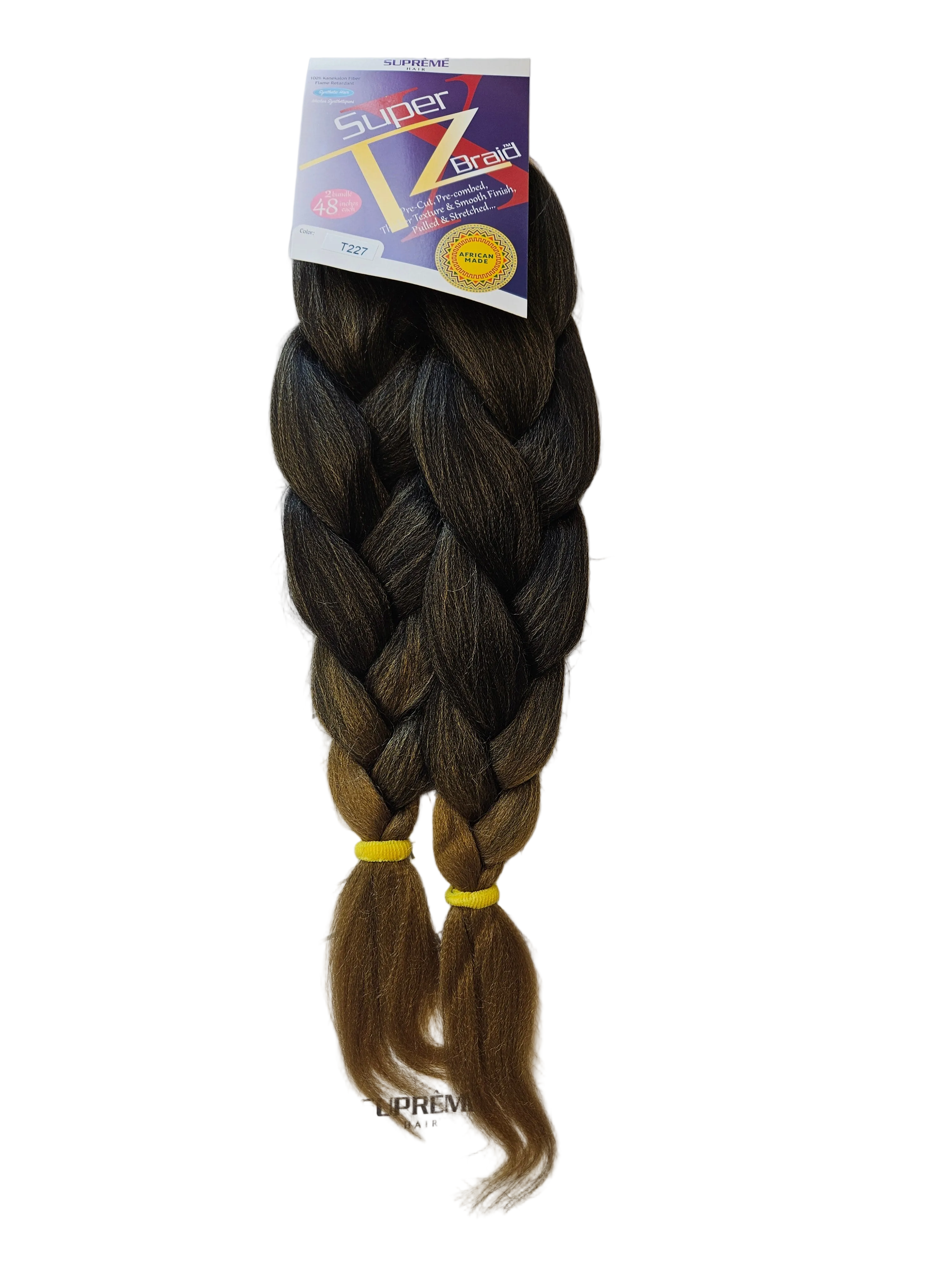 Supreme Hair Super X TZ Braid - 2 Bundles (48")Color T227