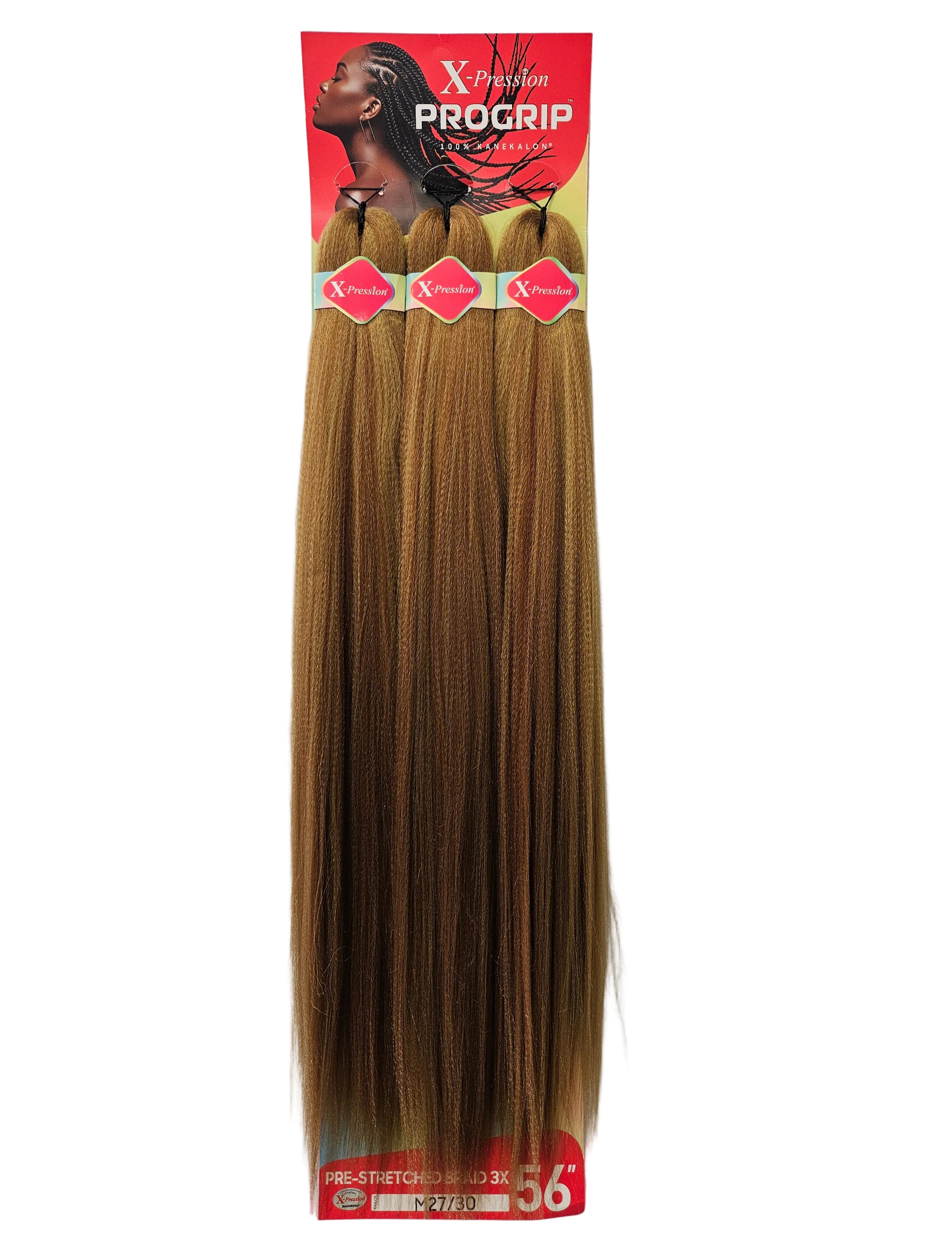Outre Braid: X-Pression ProGrip 100% Kanekalon Premium Process 56''