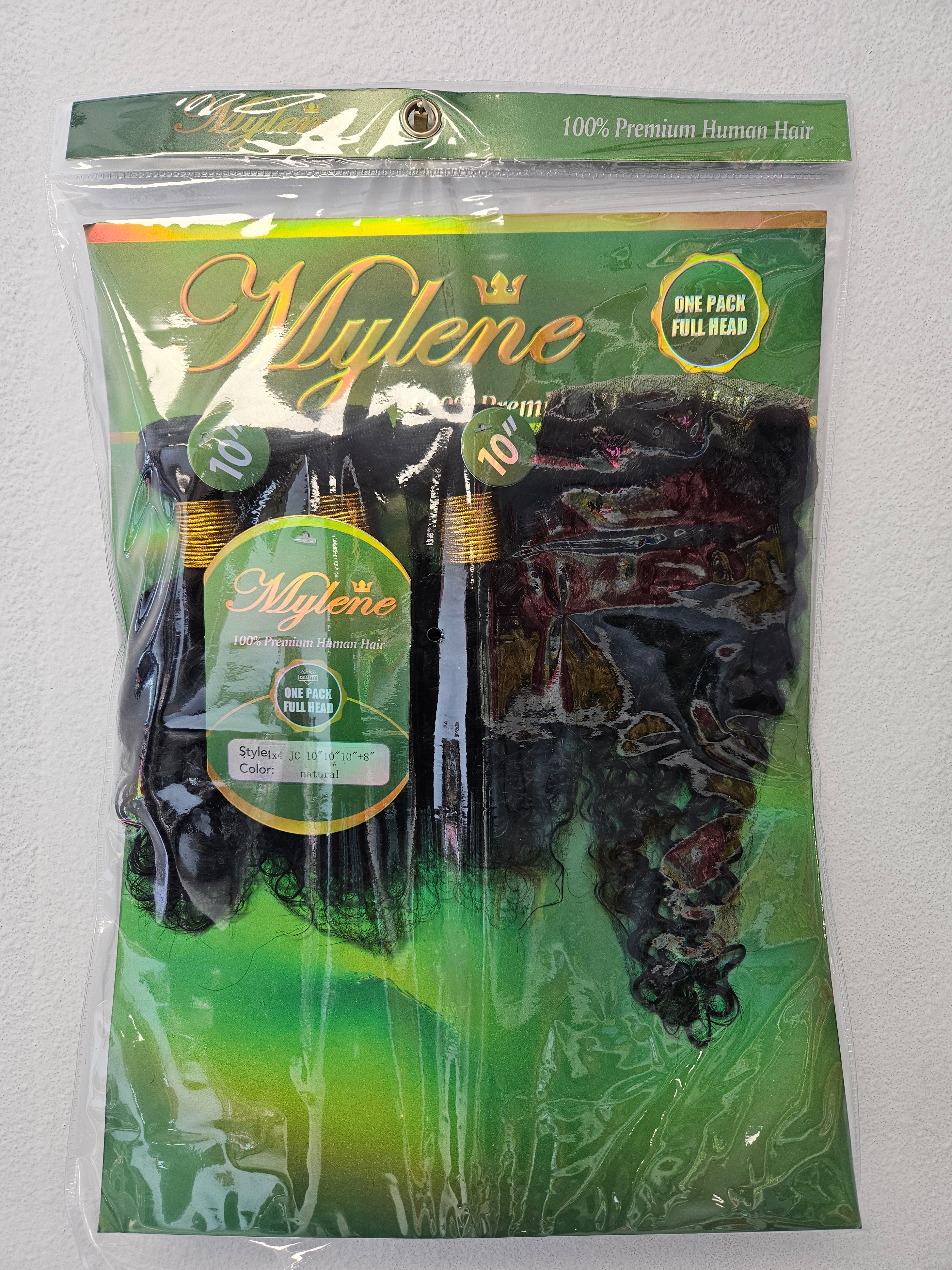 MYIENE 💯 Premium Human Hair One Pack Full Head Quality