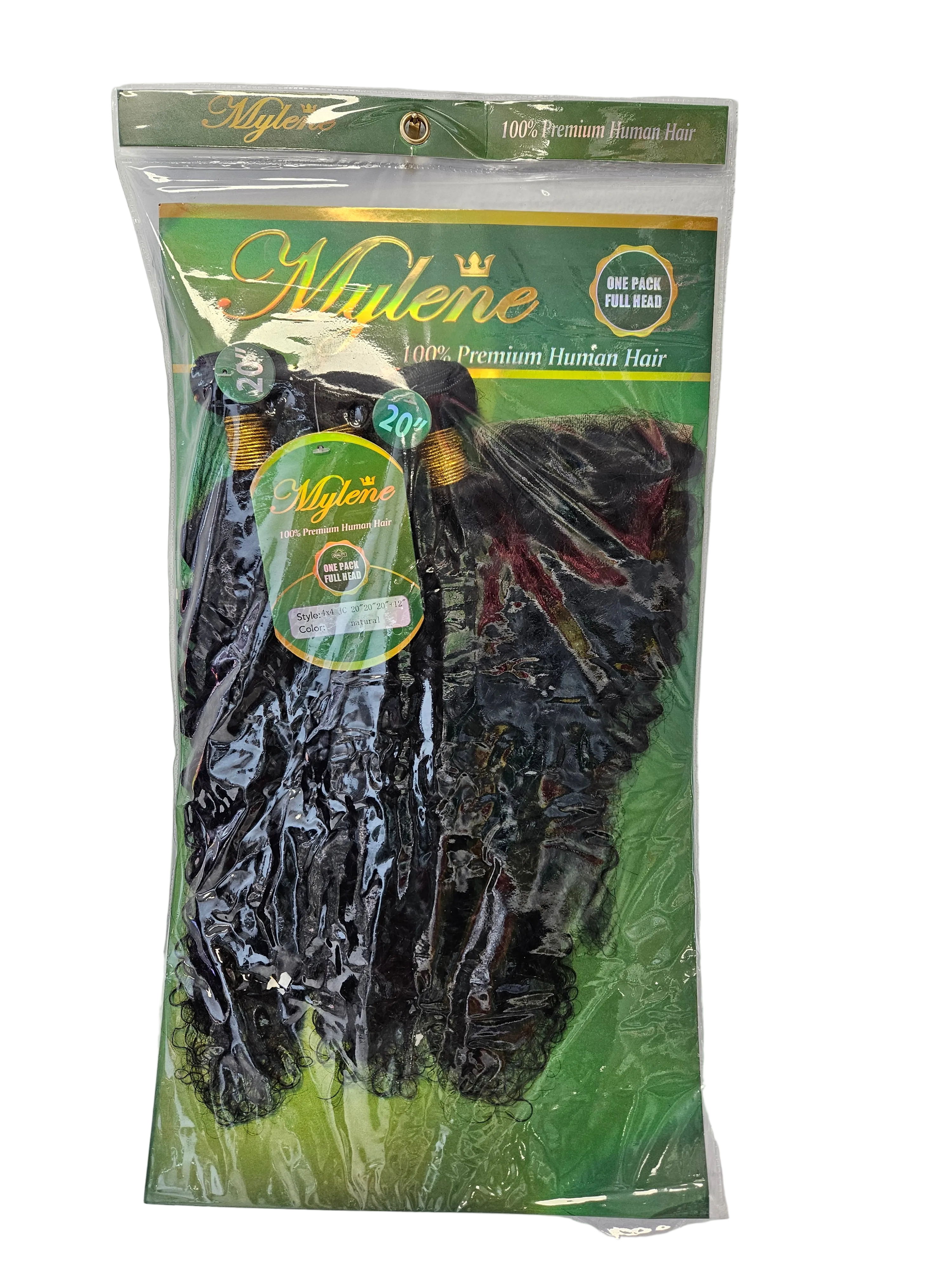 MYIENE 💯 Premium Human Hair One Pack Full Head Quality.
