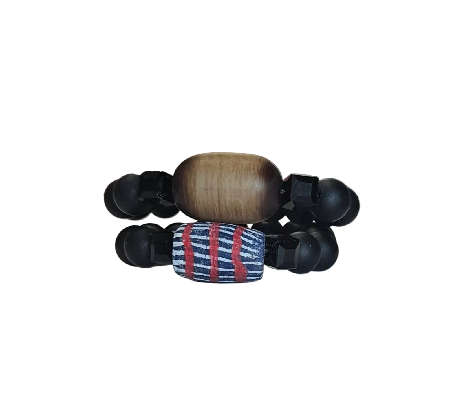 Handmade African beads[Two piece]