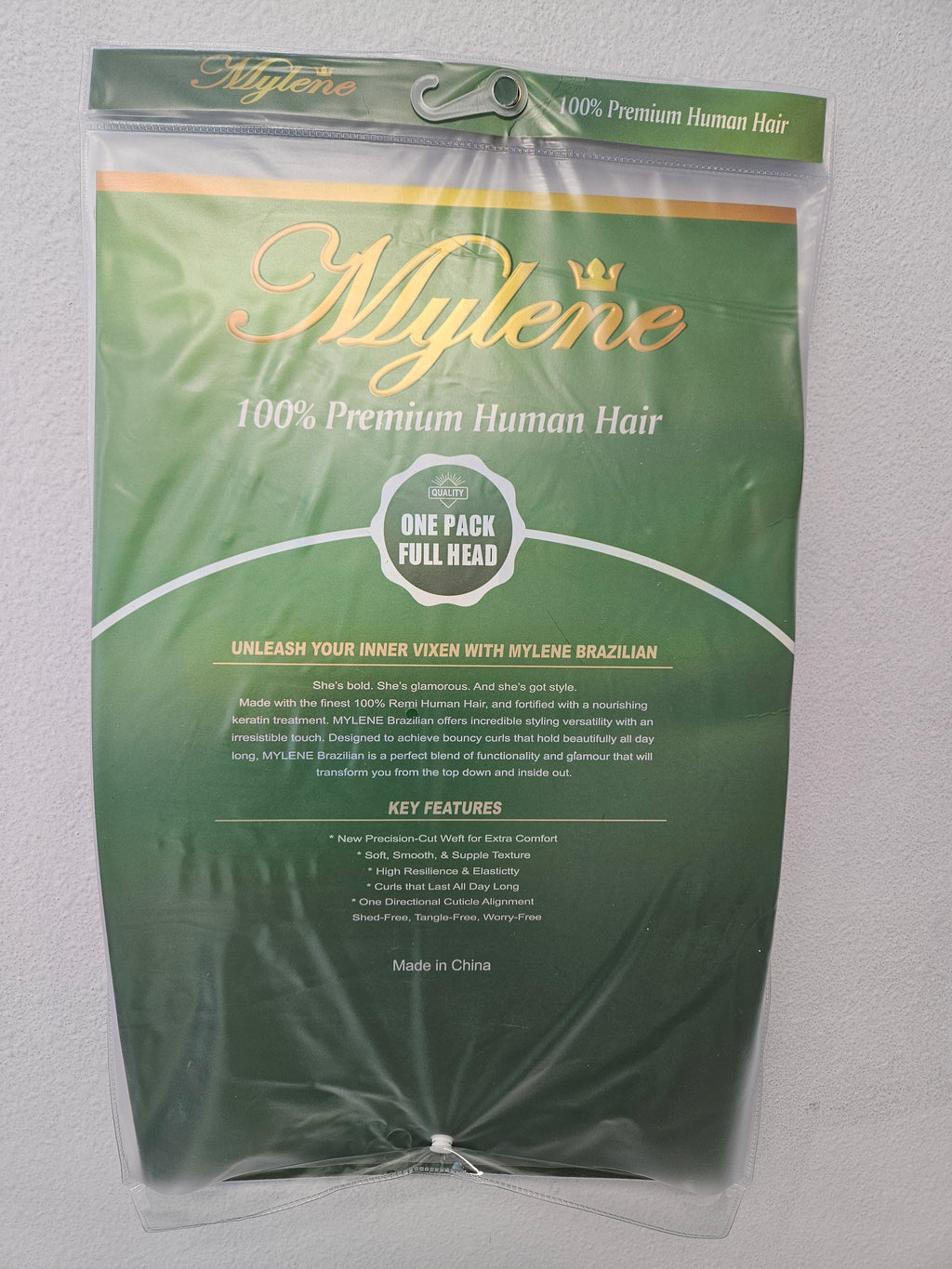 MYIENE 💯 Premium human hair One Pack Full Head Quality