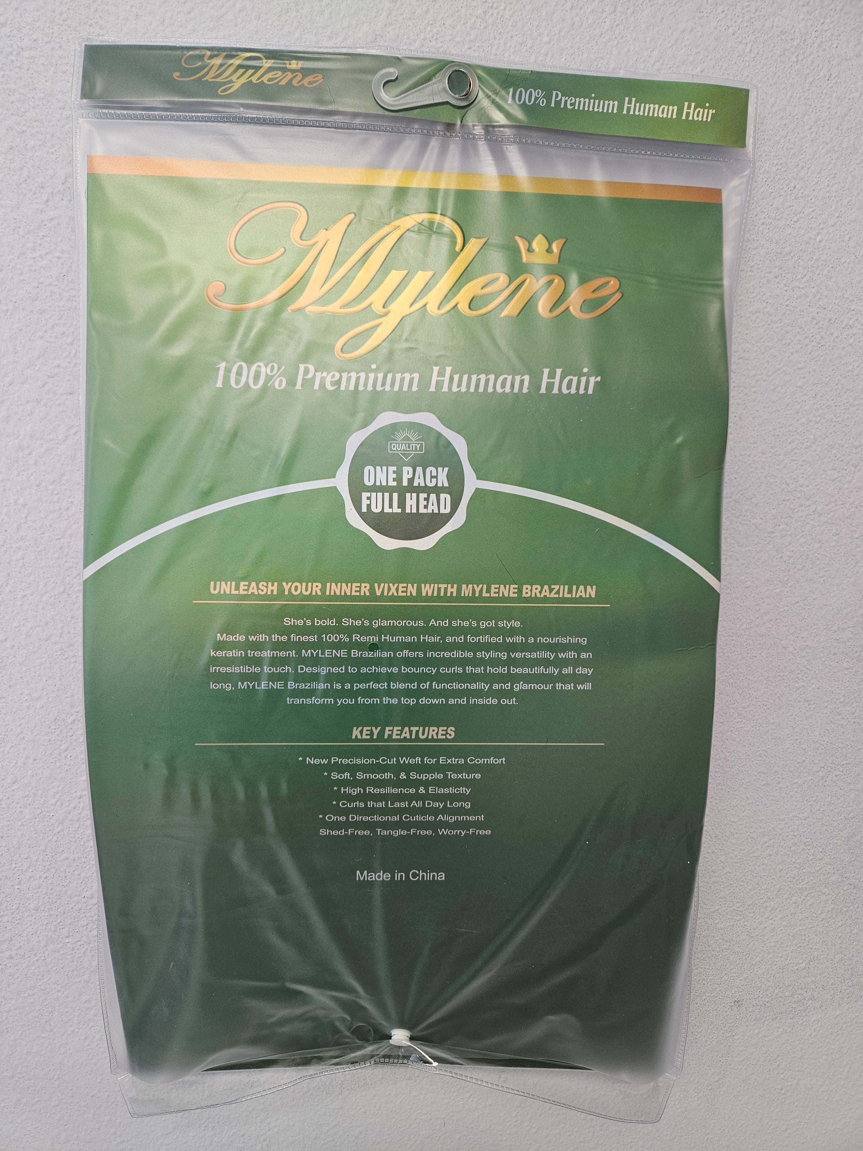 MYIENE 💯 Premium human hair One Pack Full Head Quality
