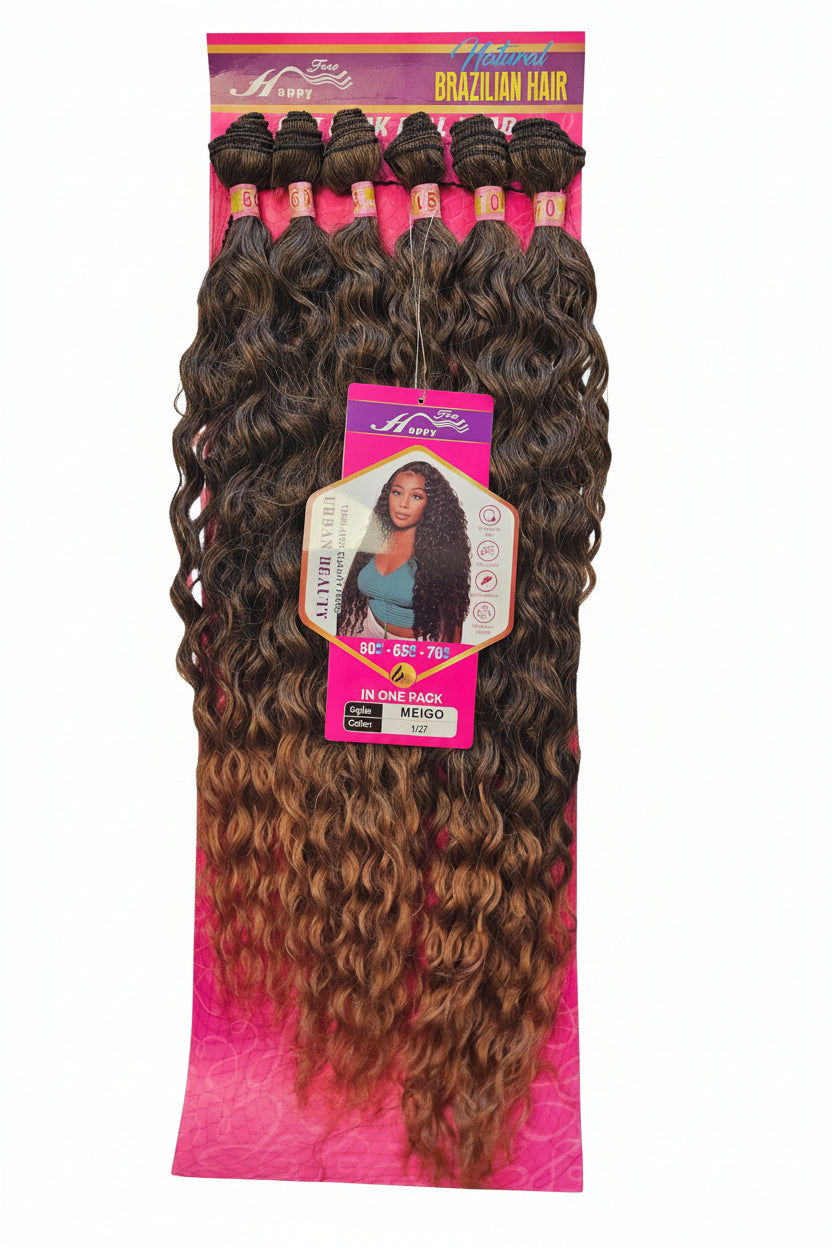 Natural Brazilian Hair 60'' 65'' 70''