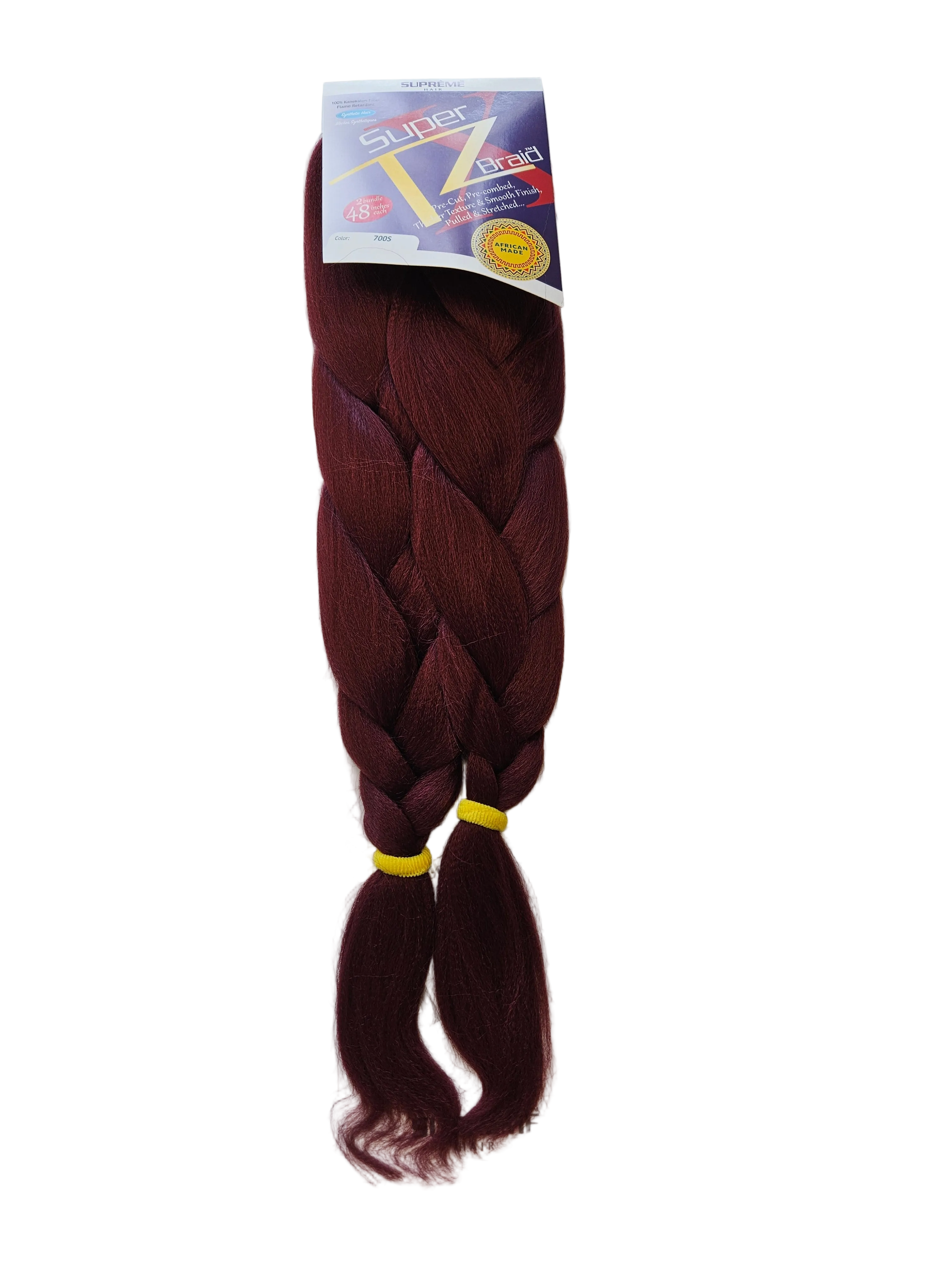 Supreme Hair Super X TZ Braid - 2 Bundles (48")Color 7005#