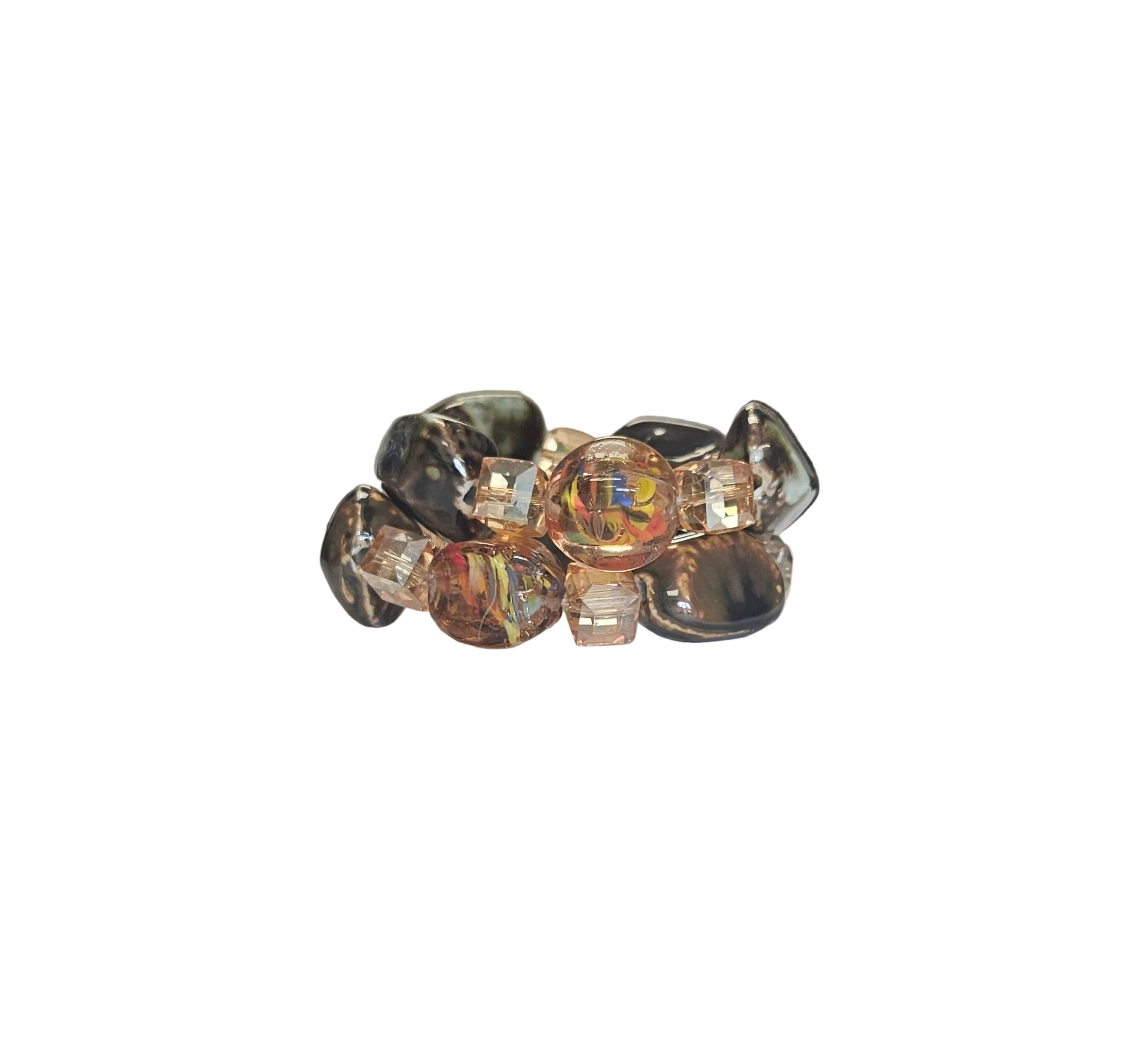 Handmade African beads[Two piece]