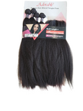 Adorable Human Hair Blend Tangle Free 4 Bundles with closure Color 2