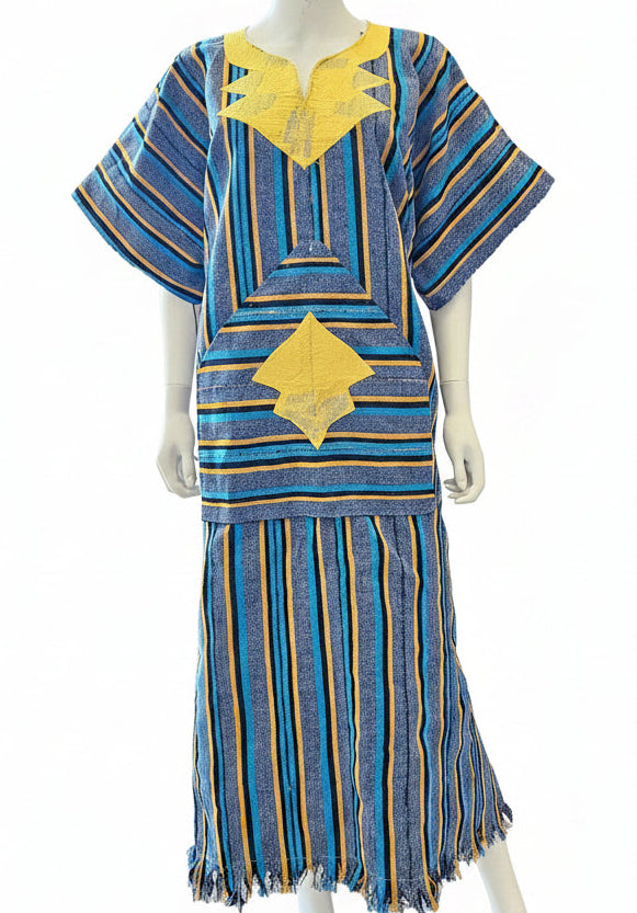Ghana Fugu, Batakari women's dress Size (8) Medium
