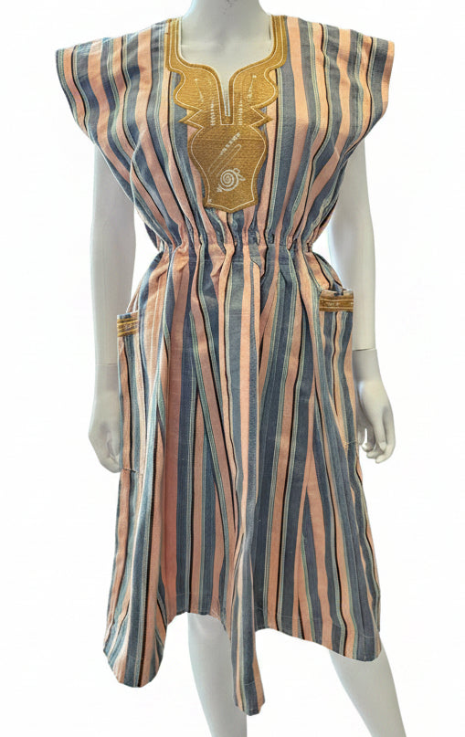 Ghana Fugu, Batakari women's dress Size (8) Medium